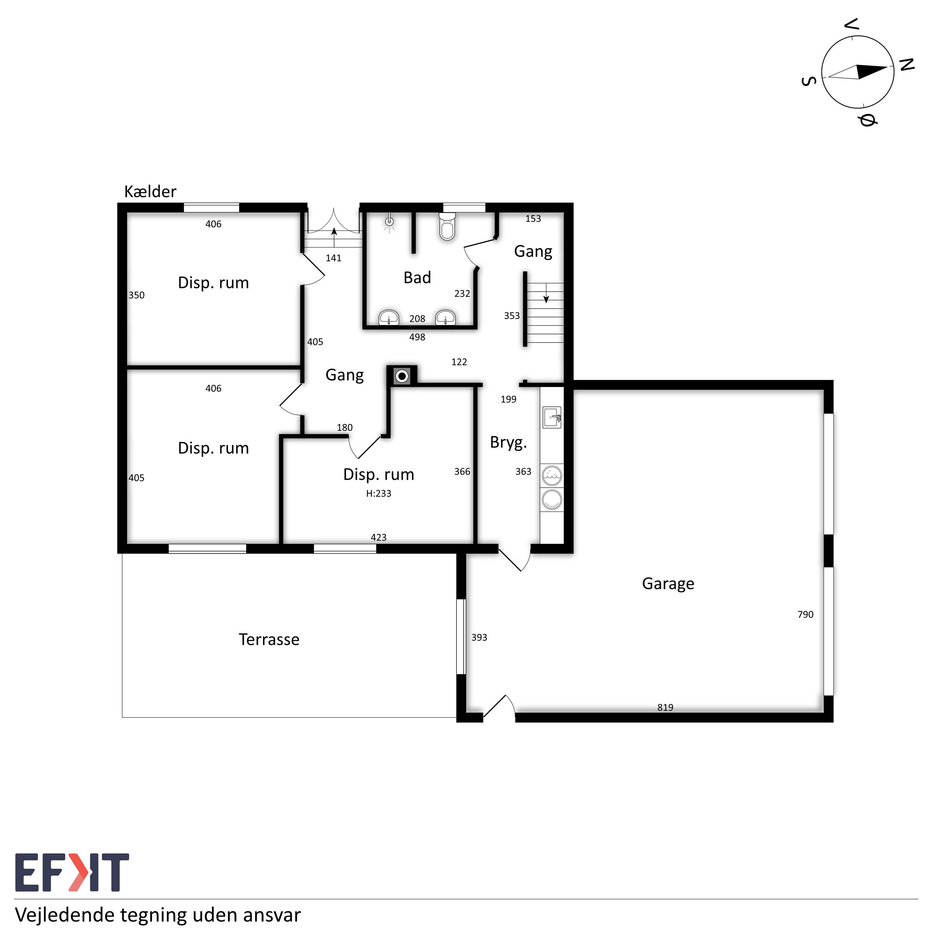 Plantegninger billede af Grønningen 7, 7800 Skive