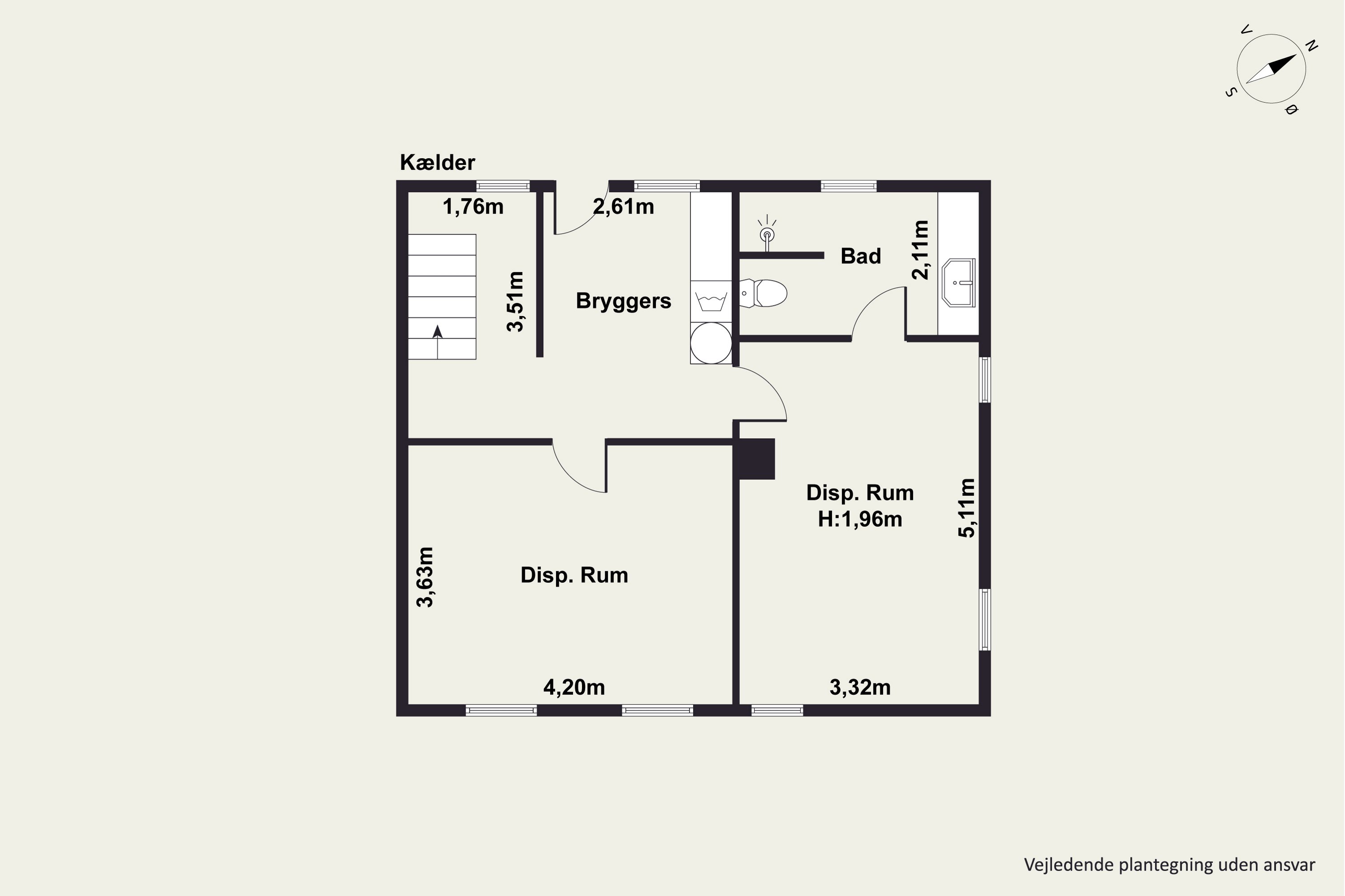Plantegninger billede af Højgade 17, 7800 Skive