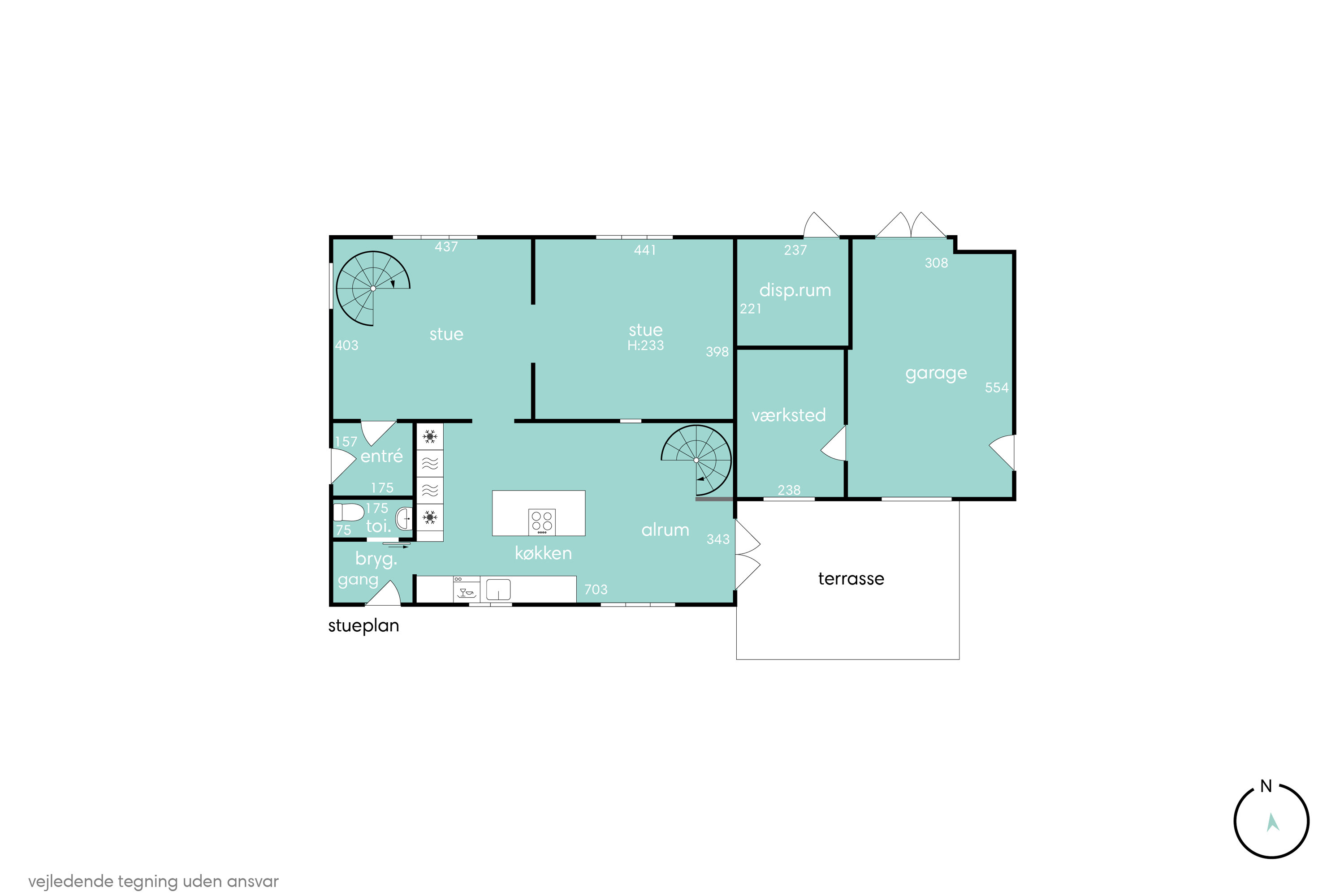 Fremhævet  billede i fuldskærmstilstand. Billede af Havevej 4, 8840 Rødkærsbro