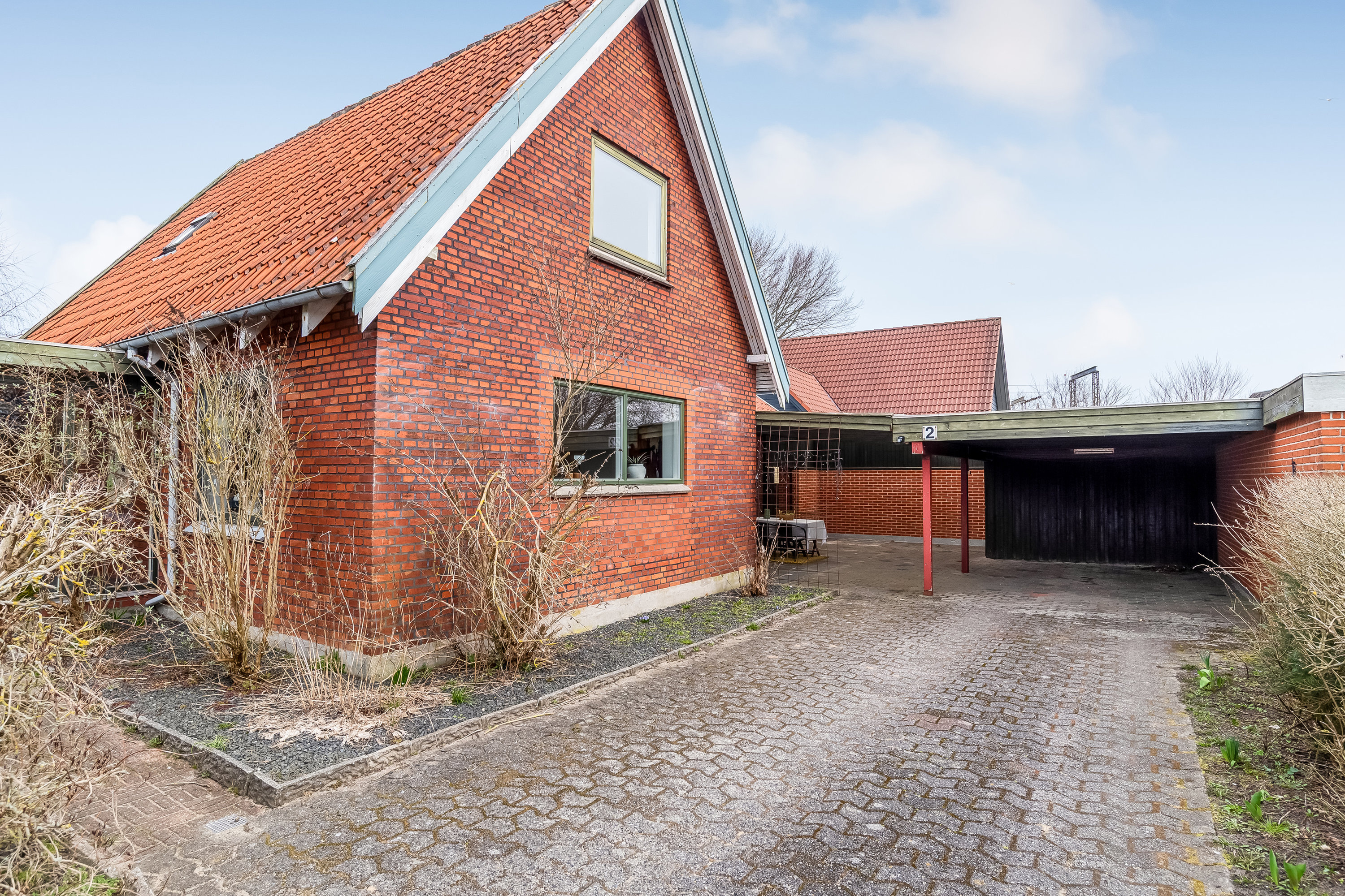 Fremhævet indkørsel billede i fuldskærmstilstand. Billede af Anne Franks Vej 2, 7500 Holstebro