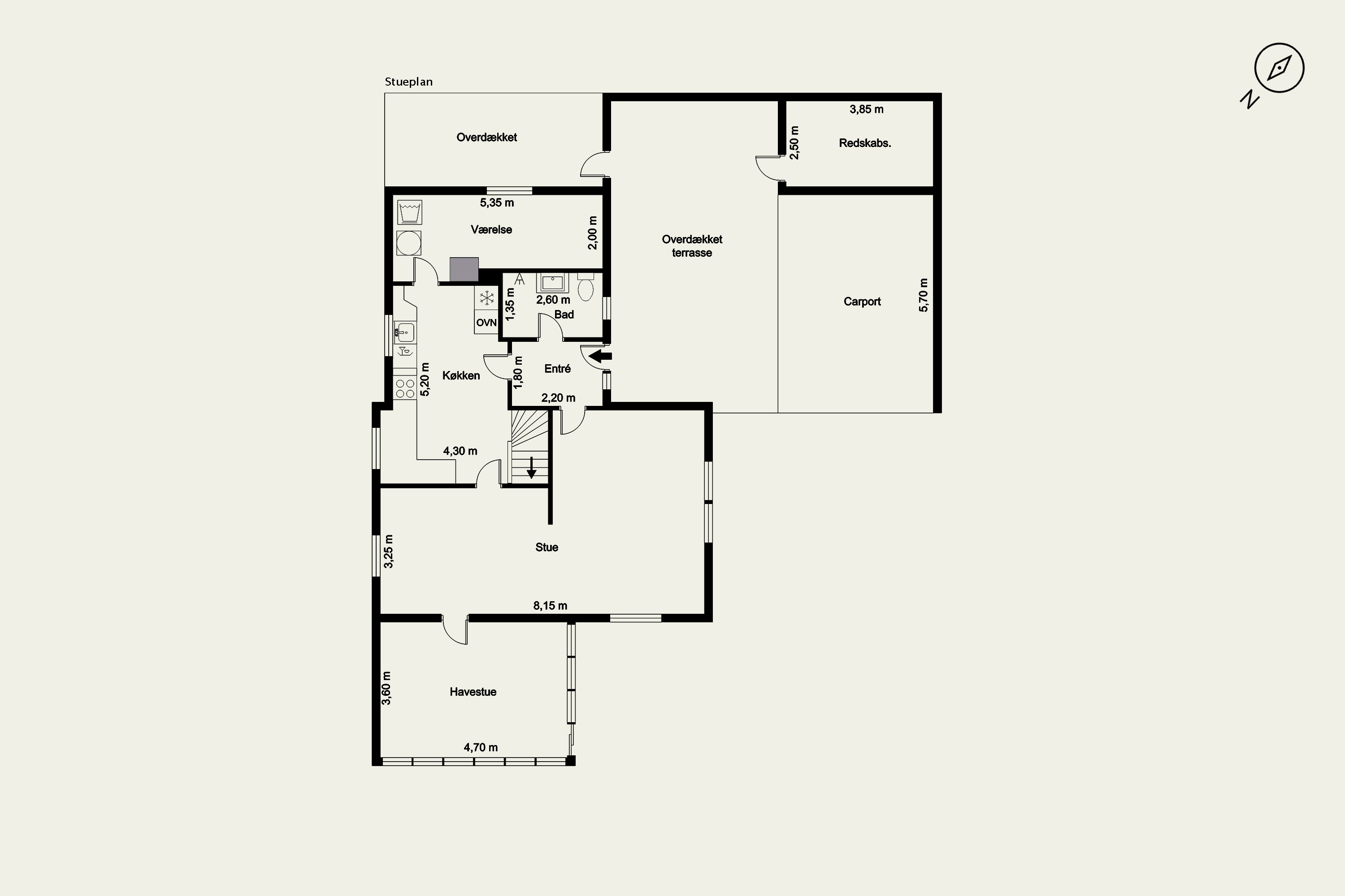 Plantegninger billede af Anne Franks Vej 2, 7500 Holstebro
