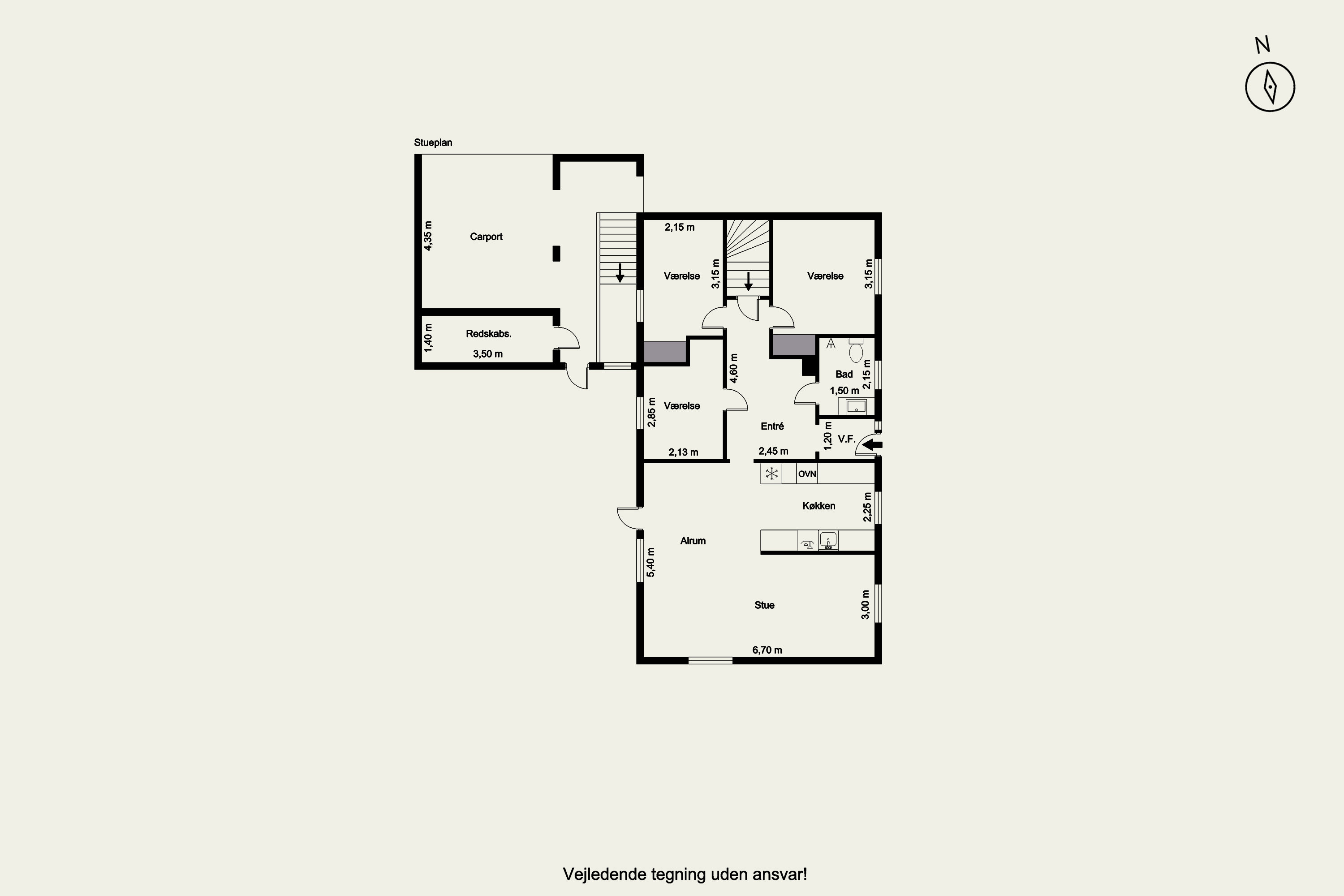 Plantegninger billede af Alsvej 7, 7500 Holstebro