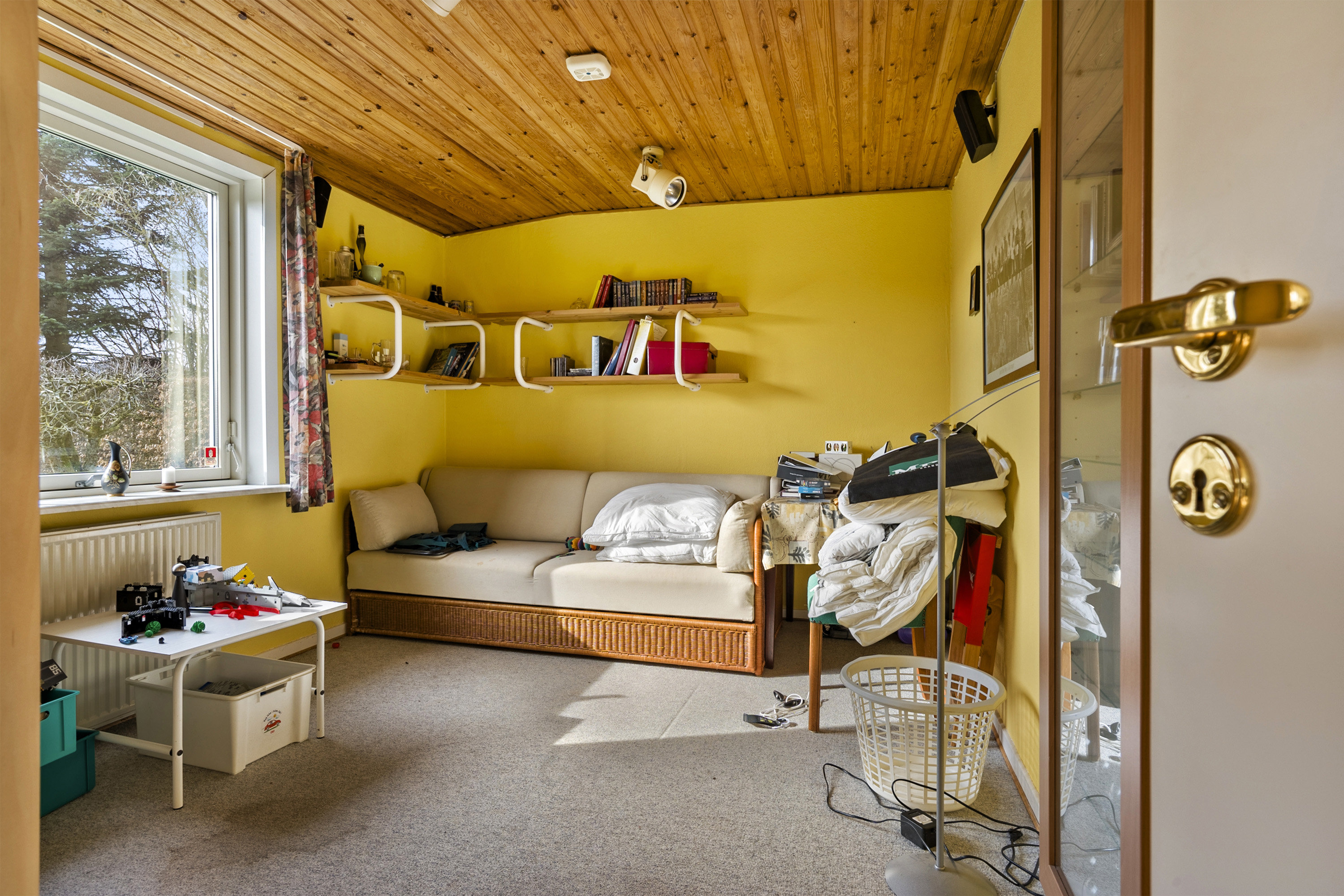 Fremhævet stue billede i fuldskærmstilstand. Billede af Fjordglimtsvej 21, 8700 Horsens