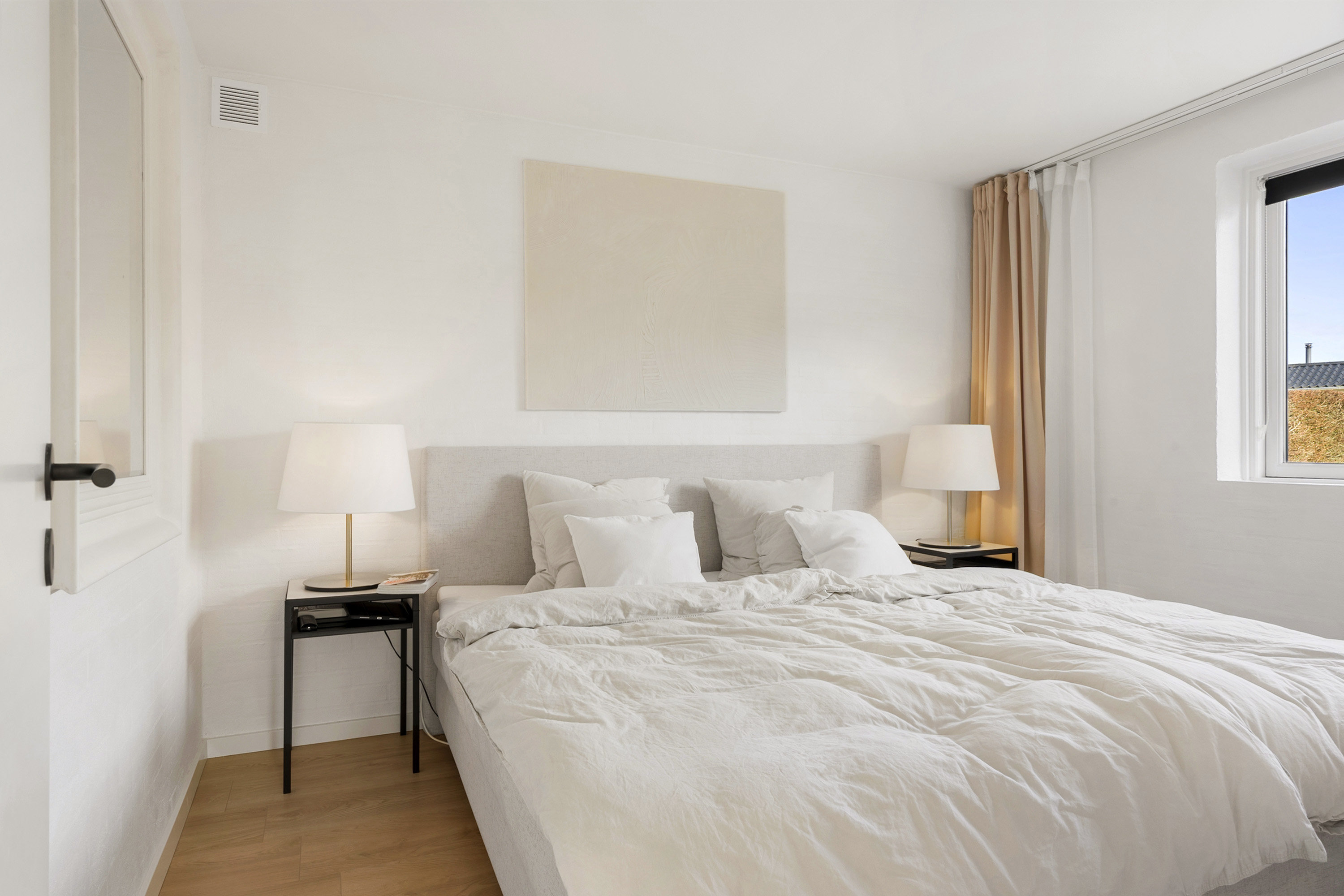 Fremhævet soveværelse billede i fuldskærmstilstand. Billede af Cellovej 15, 8700 Horsens