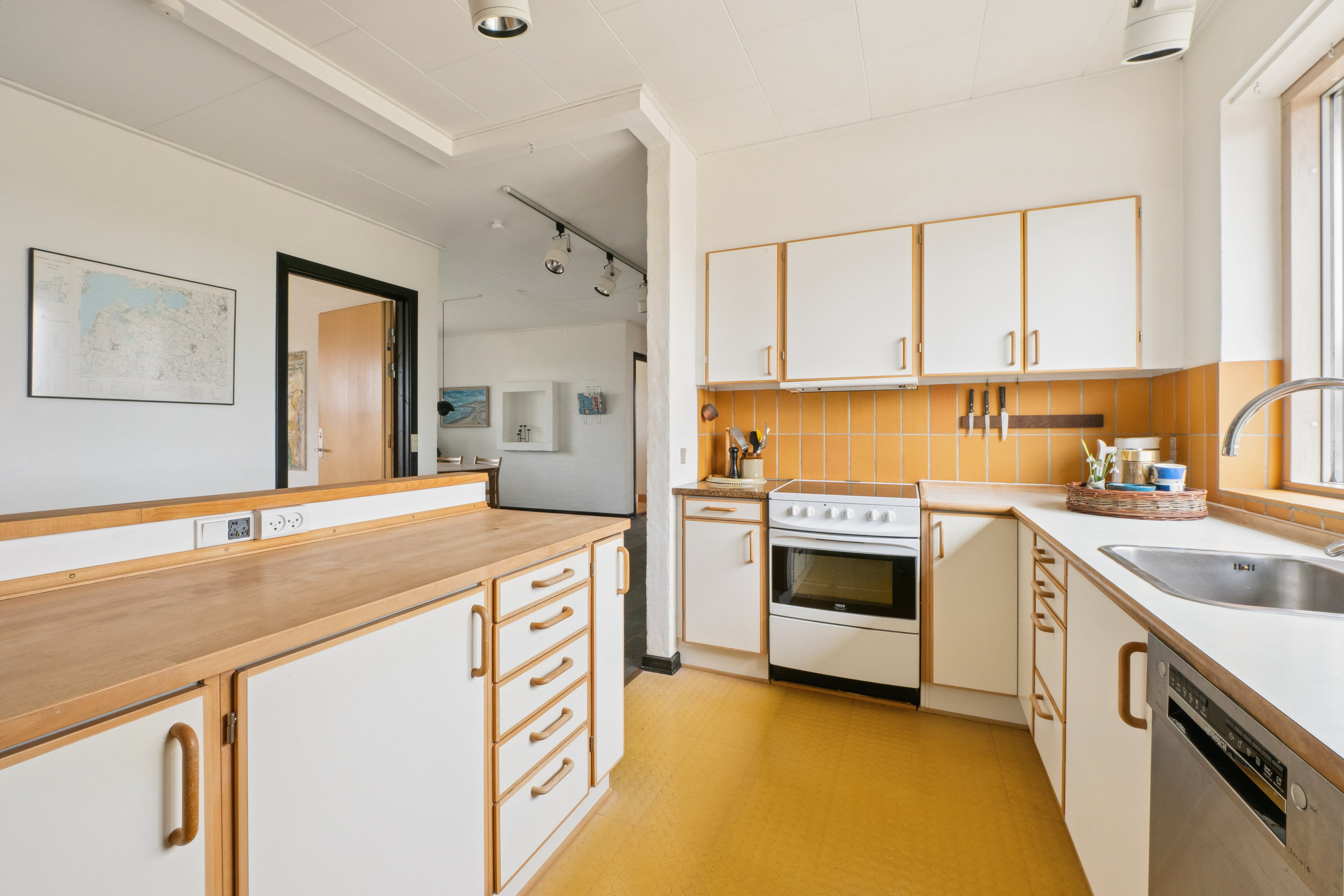 Fremhævet køkken billede i fuldskærmstilstand. Billede af Nyvej 12, Hjerk, 7870 Roslev