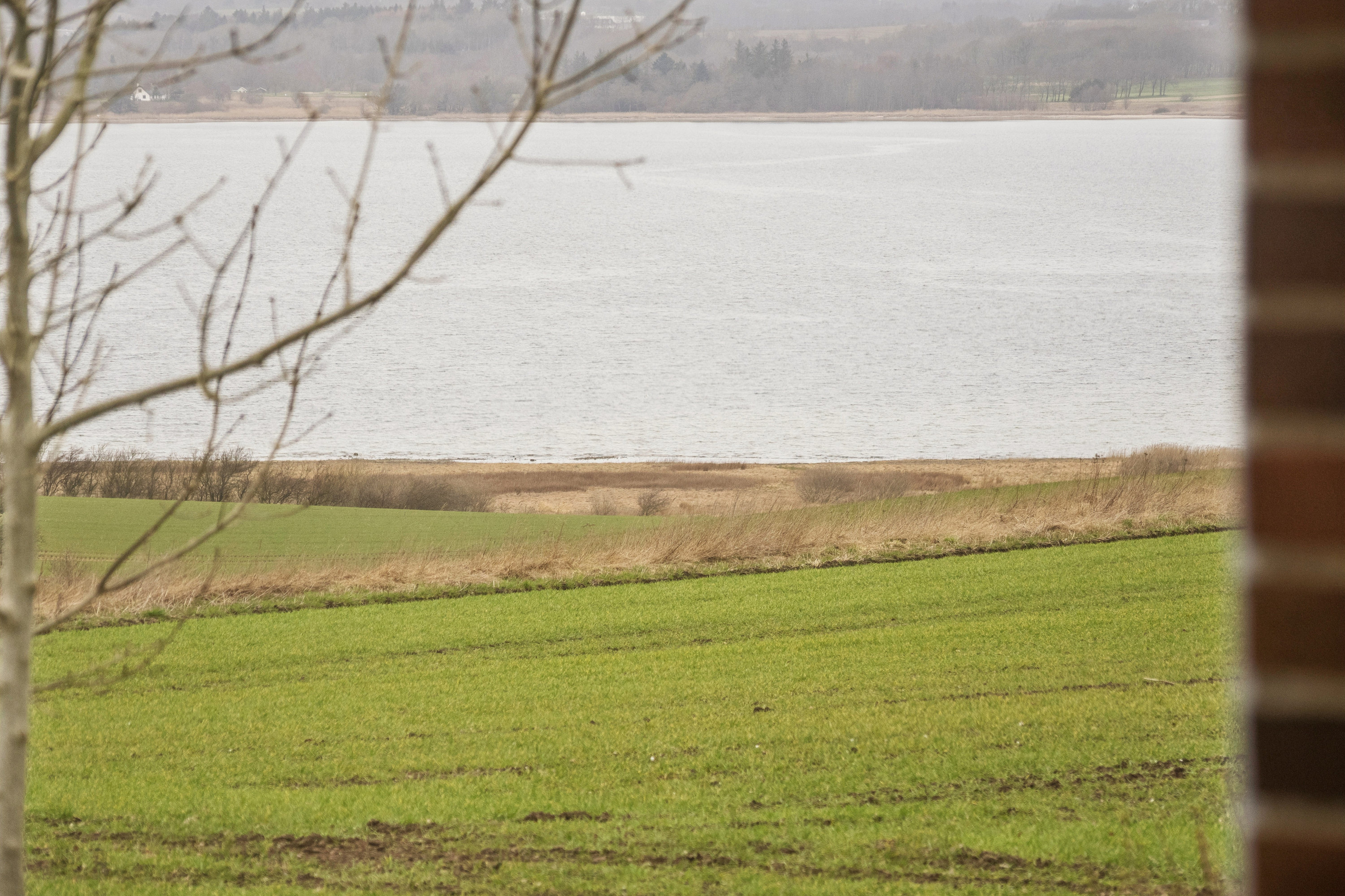 Fremhævet luftfoto billede i fuldskærmstilstand. Billede af Nyvej 12, Hjerk, 7870 Roslev