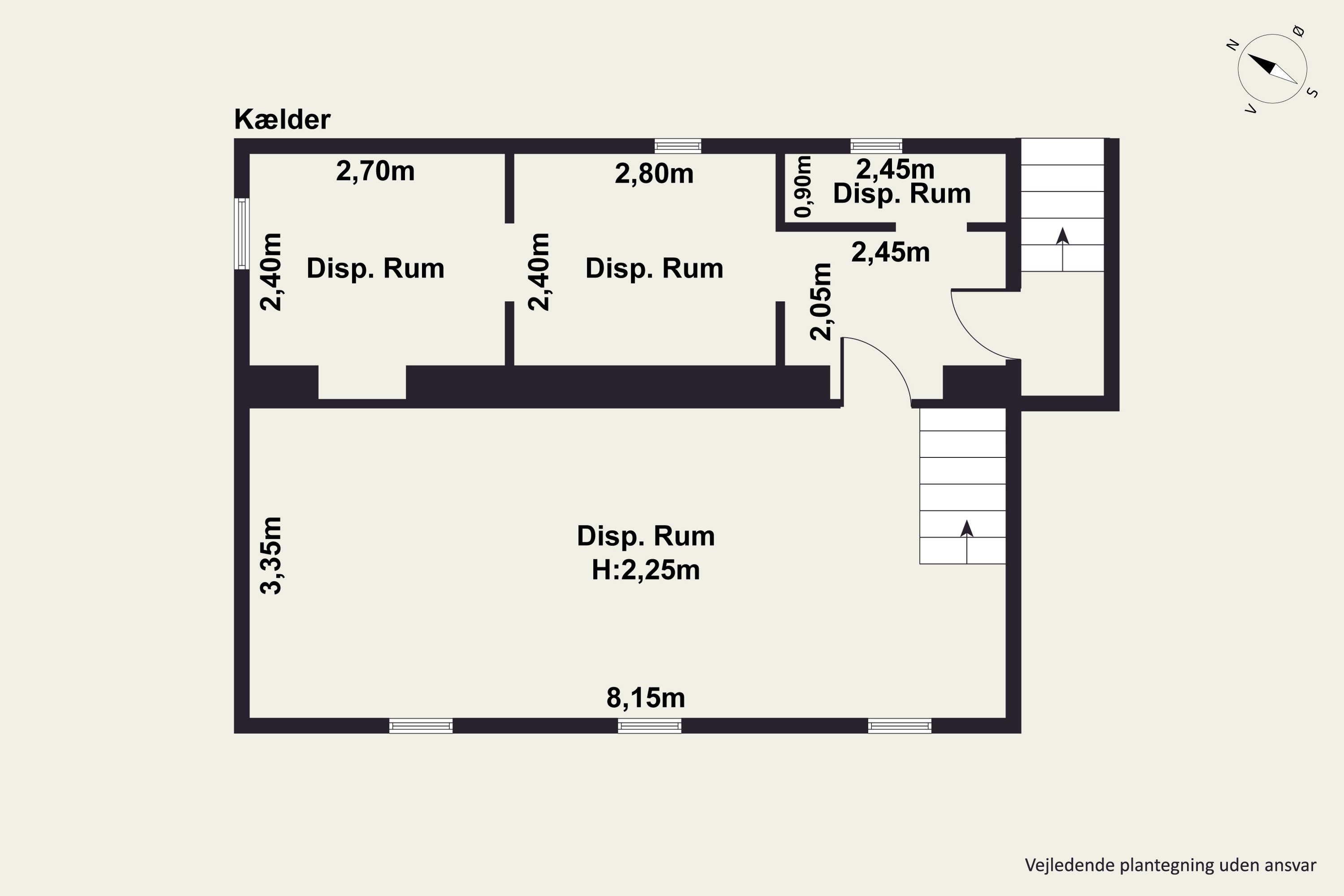 Plantegninger billede af Lemvigvej 7, 8940 Randers SV