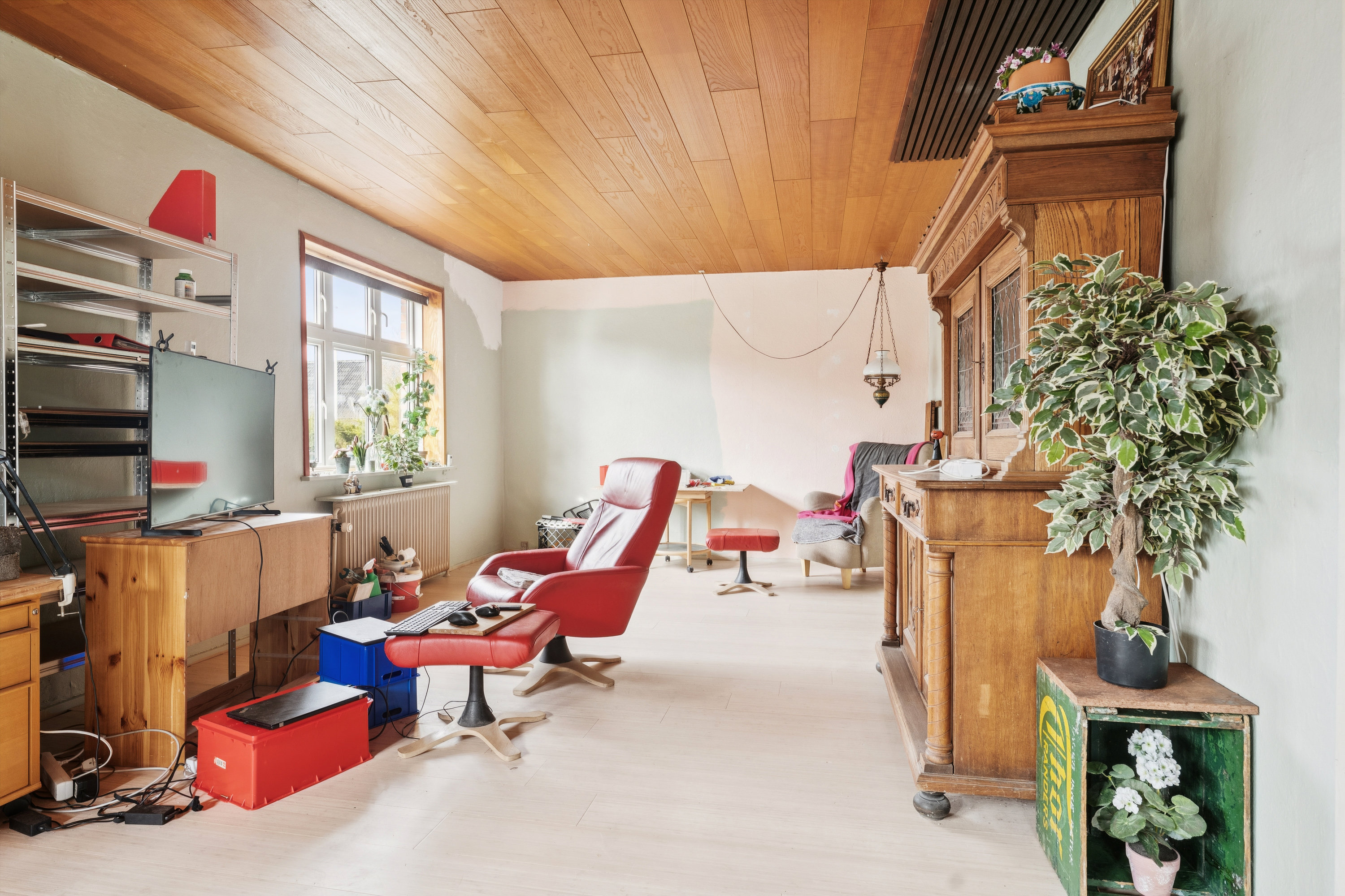 Fremhævet stue billede i fuldskærmstilstand. Billede af Lemvigvej 7, 8940 Randers SV