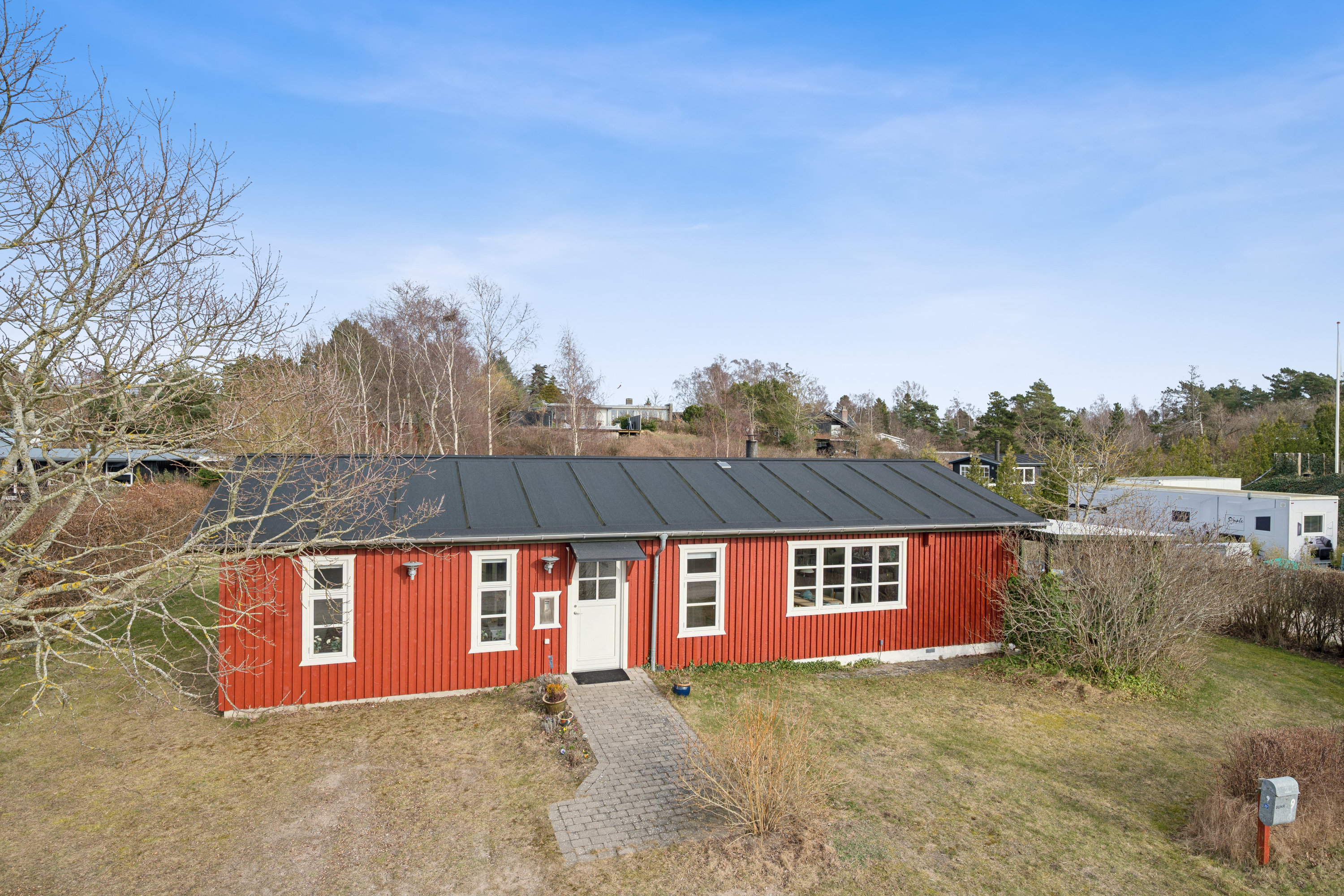 Fremhævet andet billede i fuldskærmstilstand. Billede af Lærkelundsvej 9, Øer, 8400 Ebeltoft