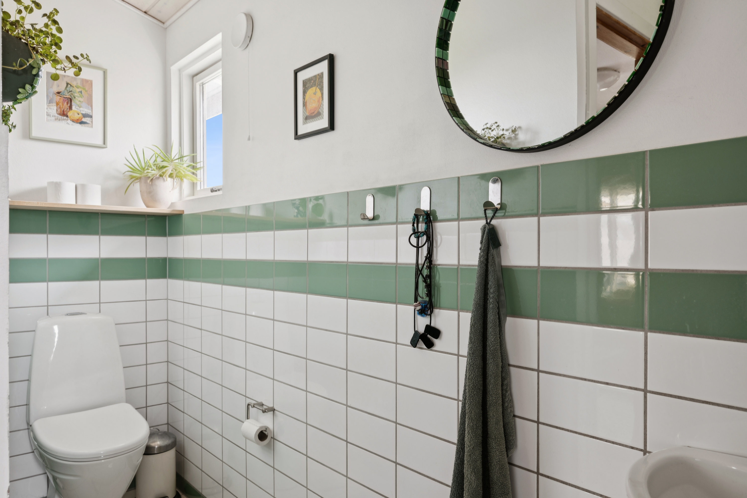 Fremhævet badeværelse billede i fuldskærmstilstand. Billede af Vestervang 4, Dejret Klit, 8420 Knebel