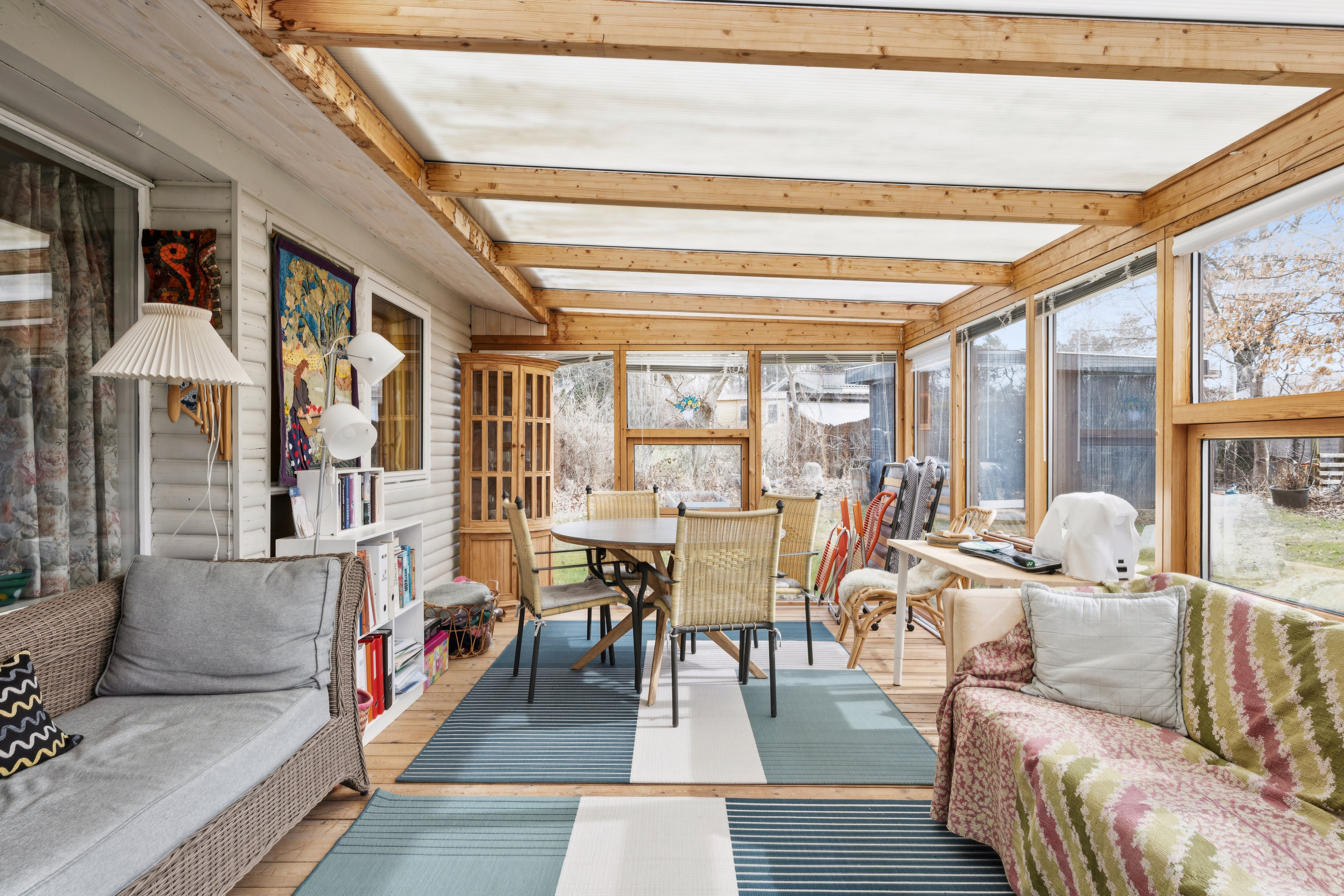 Fremhævet udestue billede i fuldskærmstilstand. Billede af Vestervang 4, Dejret Klit, 8420 Knebel