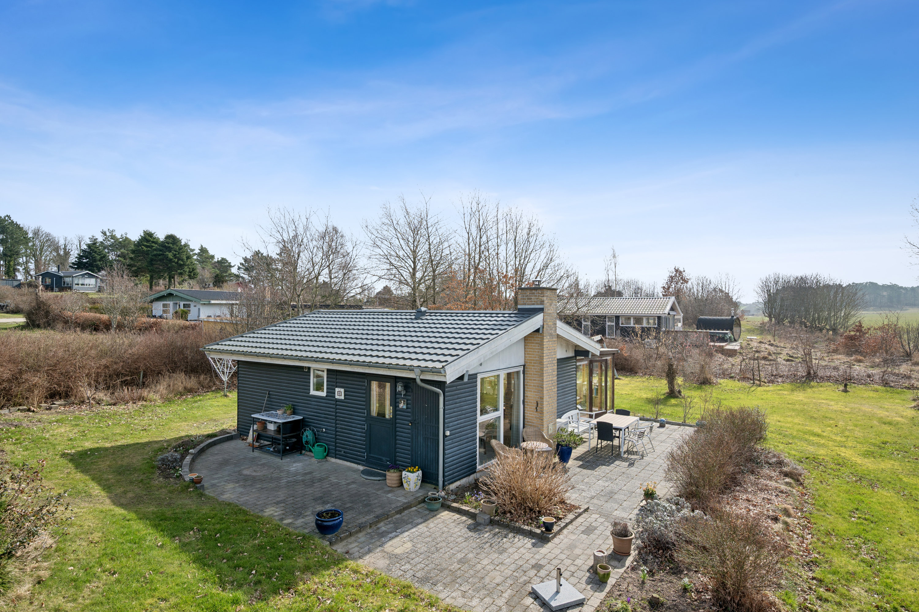 Fremhævet andet billede i fuldskærmstilstand. Billede af Vestervang 4, Dejret Klit, 8420 Knebel