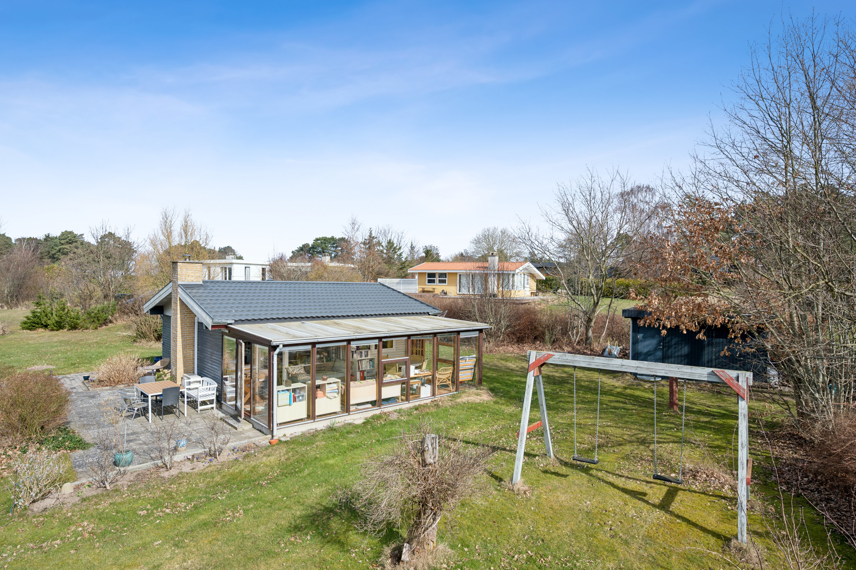 Fremhævet andet billede i fuldskærmstilstand. Billede af Vestervang 4, Dejret Klit, 8420 Knebel