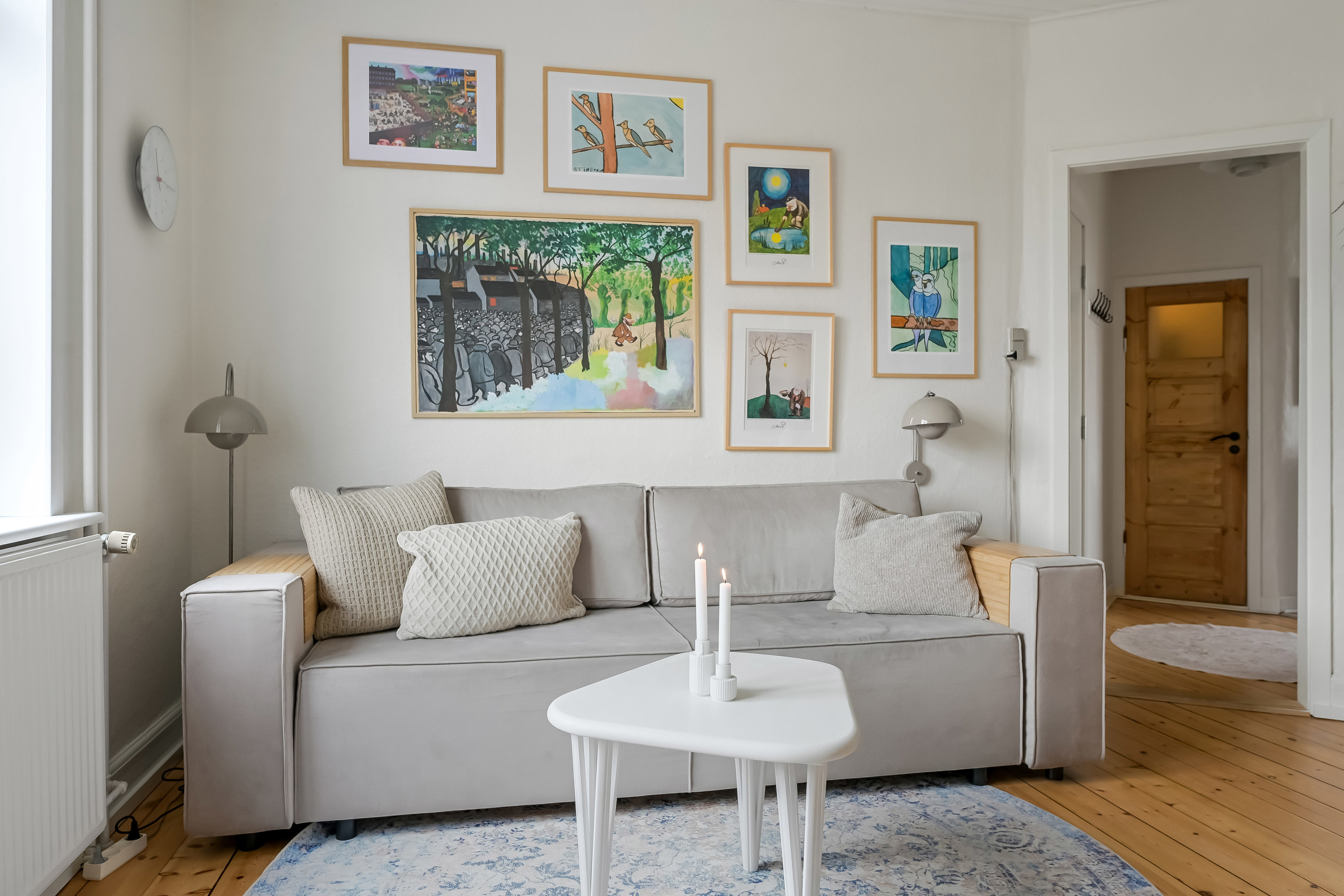 Fremhævet stue billede i fuldskærmstilstand. Billede af Storegade 21, 1. th., 6700 Esbjerg