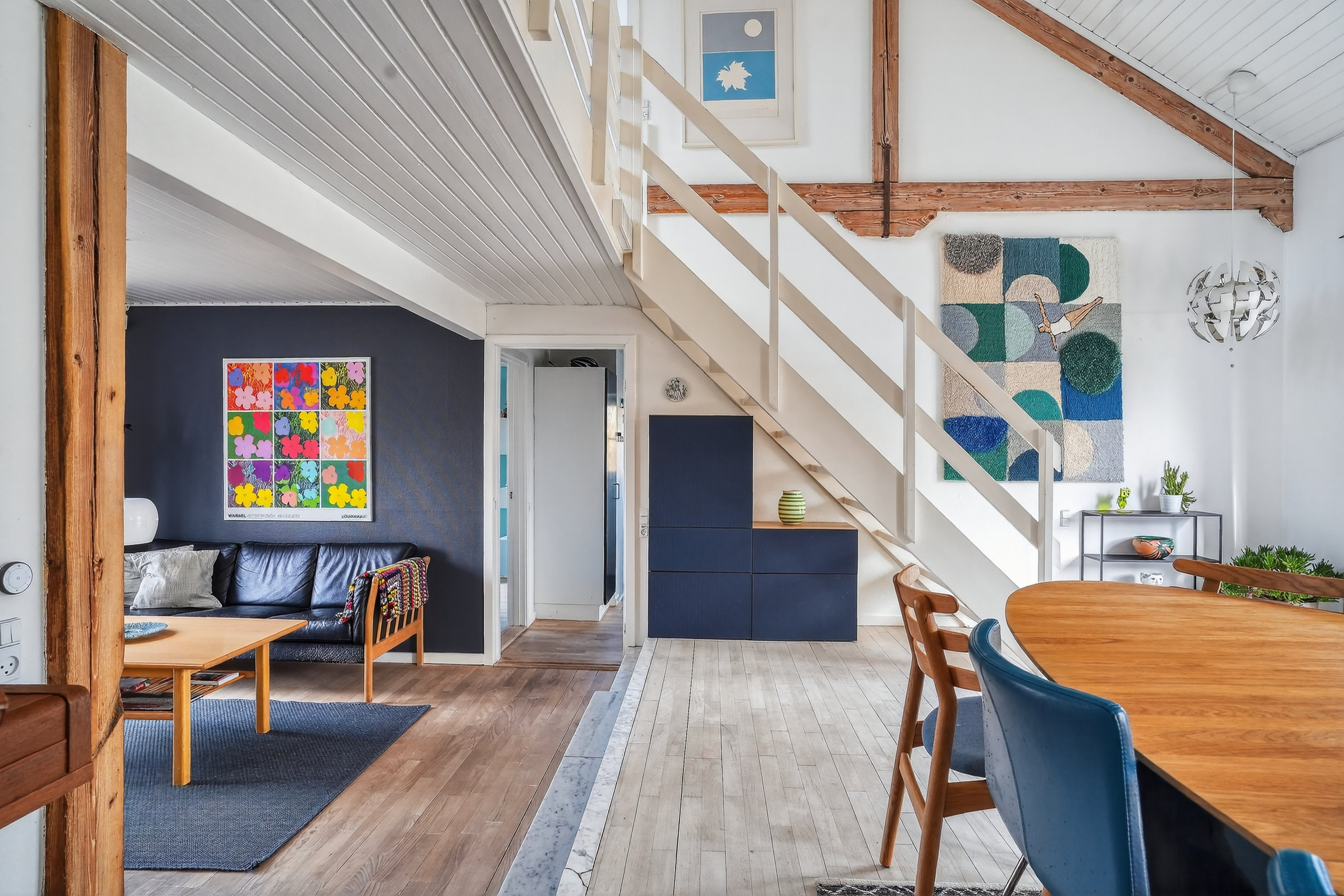 Fremhævet stue billede i fuldskærmstilstand. Billede af Nørredamsvej 12A, 3480 Fredensborg