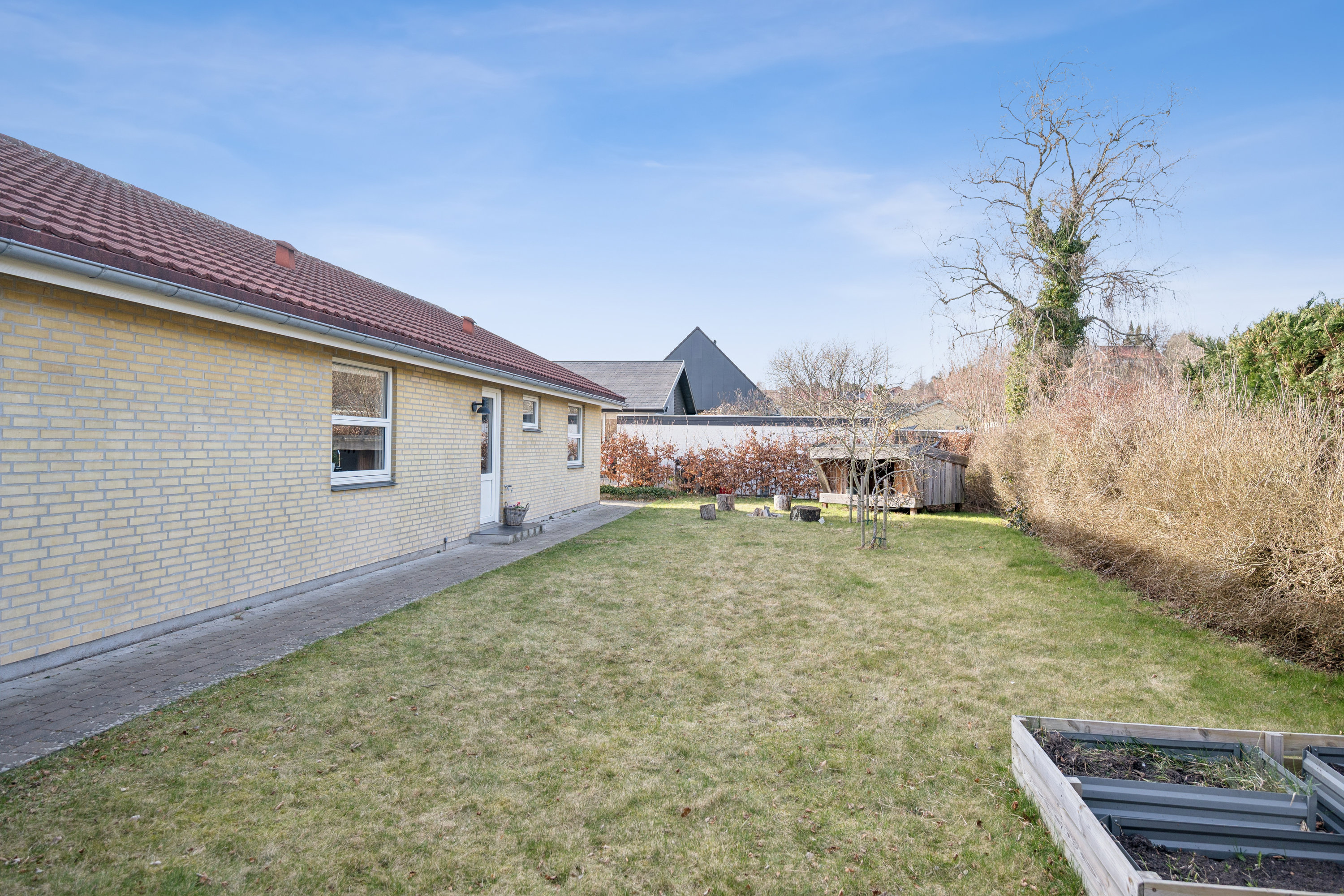 Fremhævet andet billede i fuldskærmstilstand. Billede af Nørrevangen 36, 8382 Hinnerup