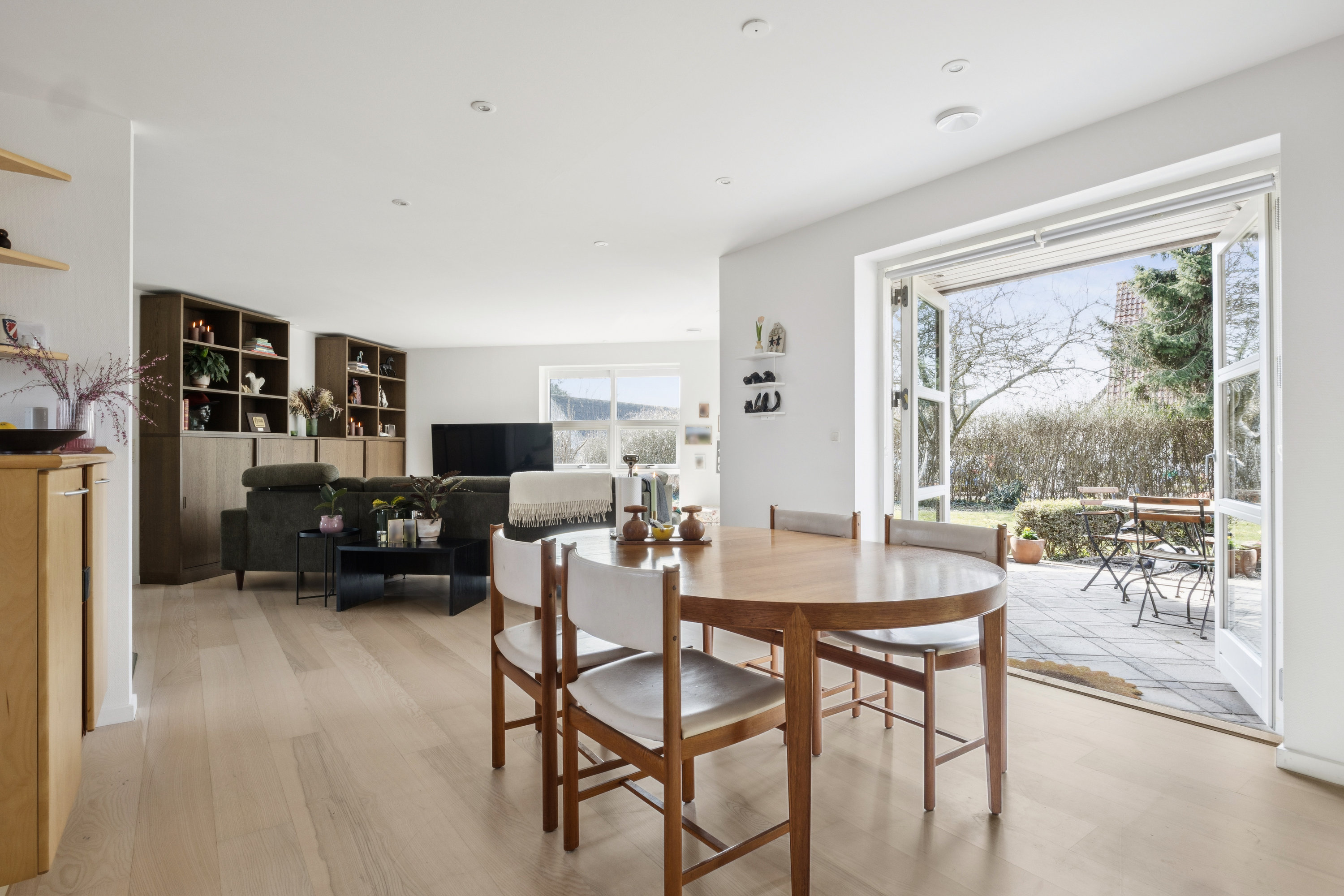 Fremhævet stue billede i fuldskærmstilstand. Billede af Bjælkerupvej 98D, 4660 Store Heddinge