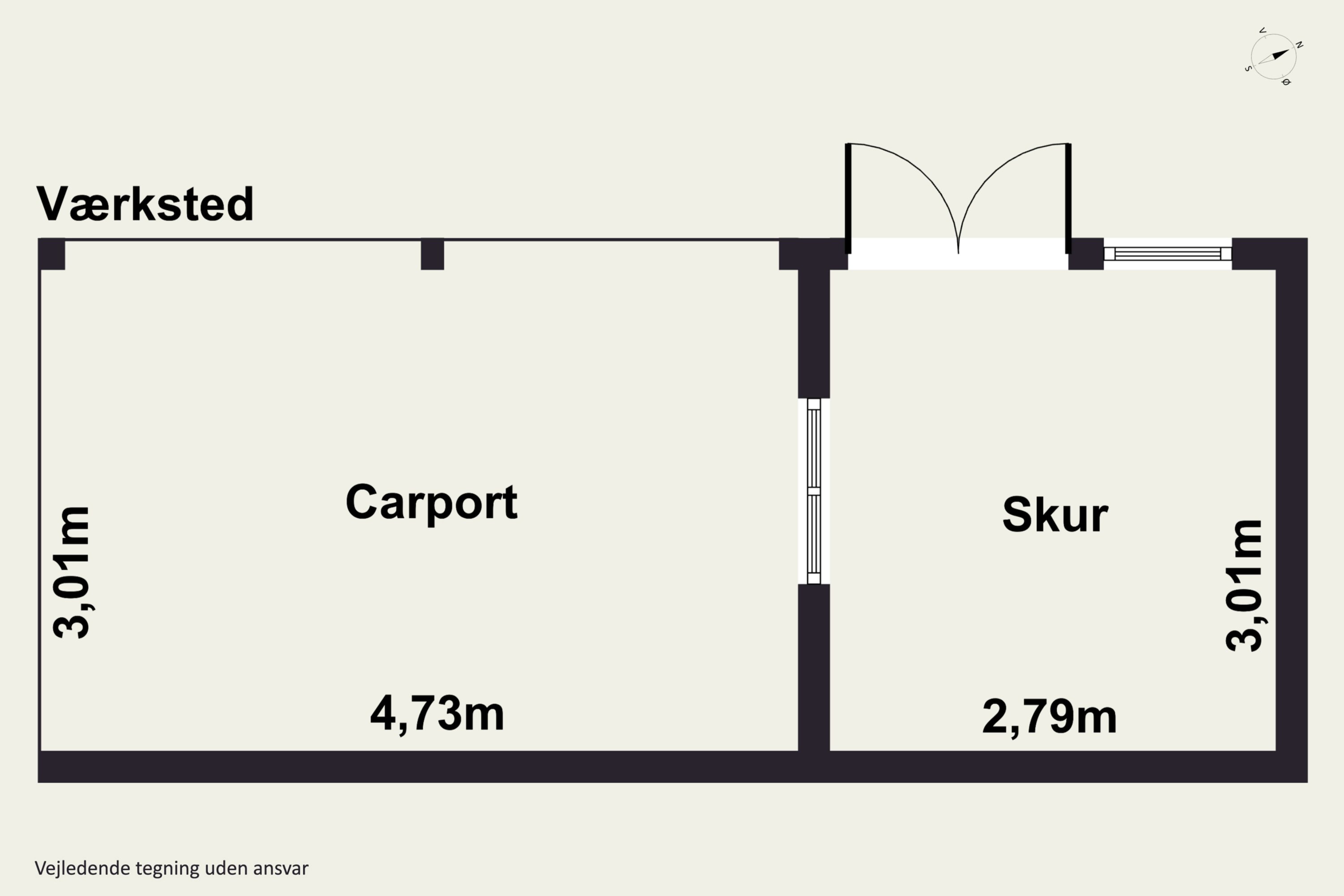 Plantegninger billede af Tyttebærvej 44, 7441 Bording