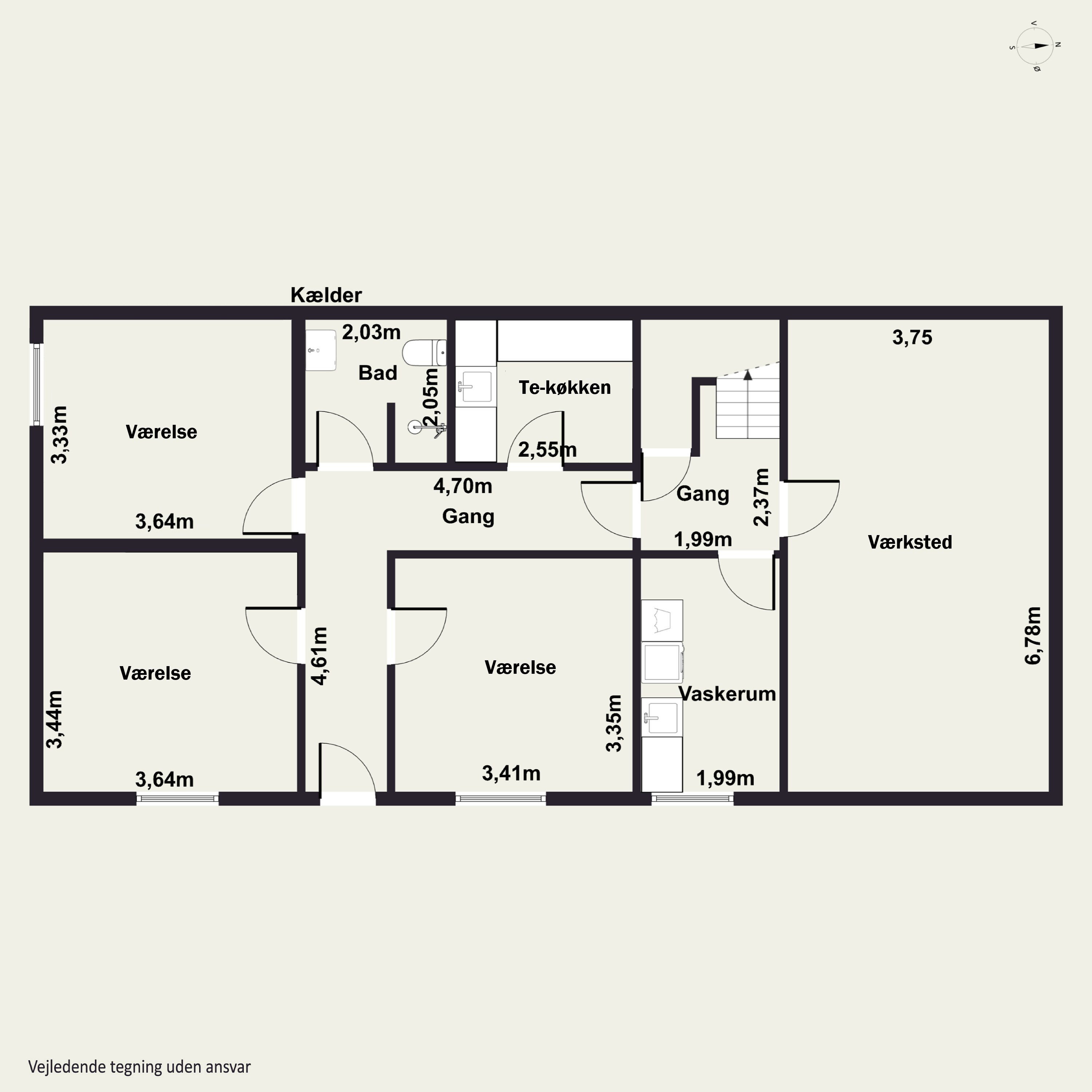 Plantegninger billede af Ladelundsvej 8, 8600 Silkeborg