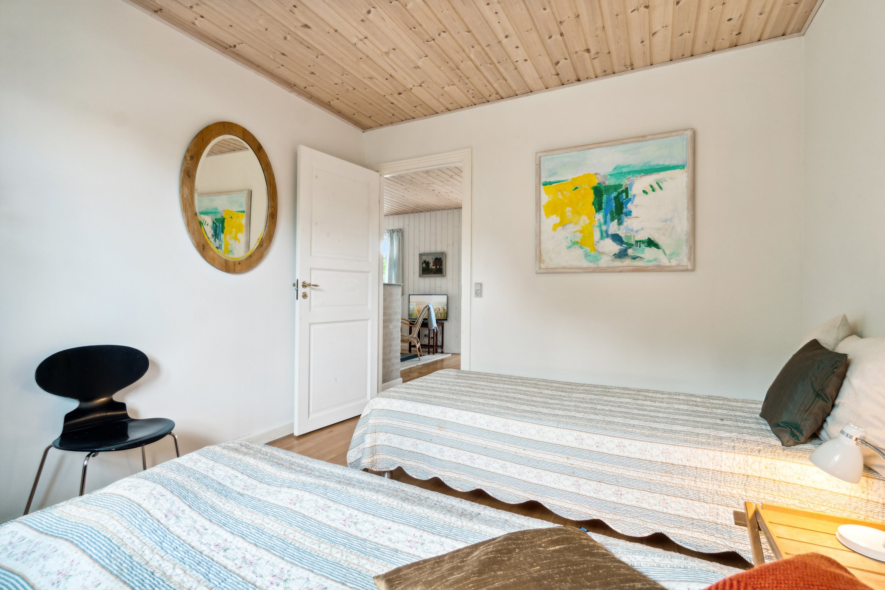 Fremhævet soveværelse billede i fuldskærmstilstand. Billede af Lersøvej 13, 3700 Rønne