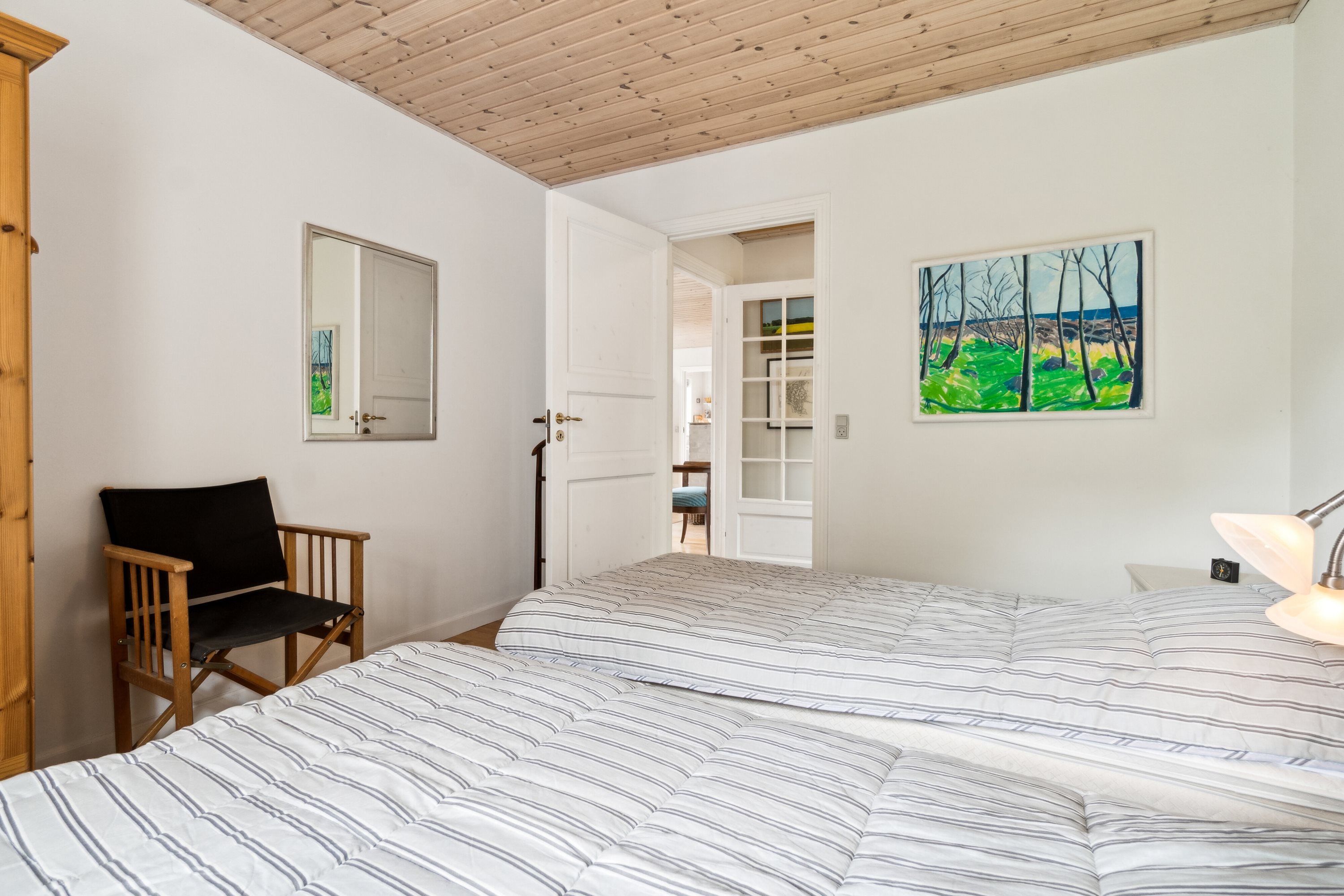 Fremhævet soveværelse billede i fuldskærmstilstand. Billede af Lersøvej 13, 3700 Rønne