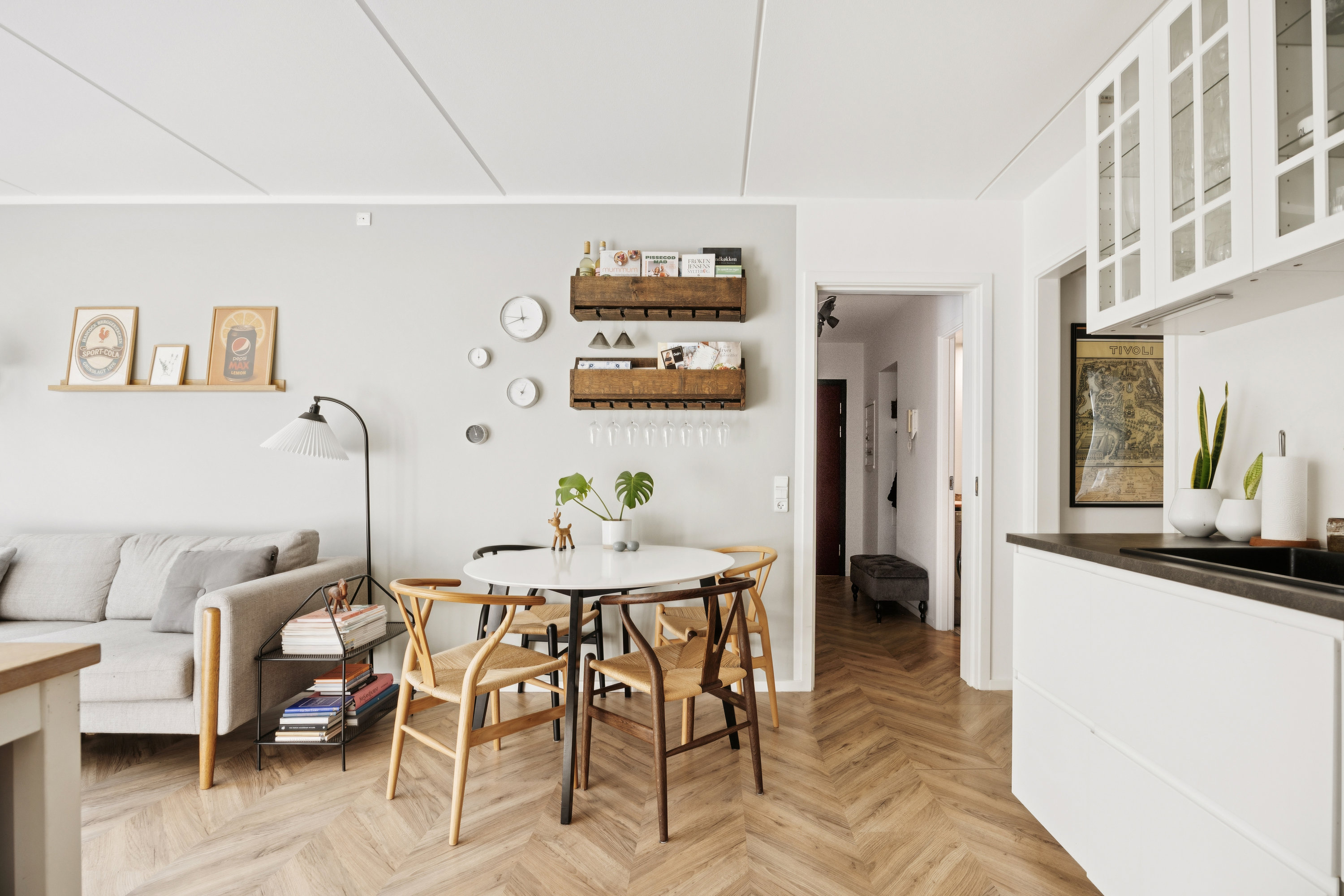 Fremhævet køkken billede i fuldskærmstilstand. Billede af Borgmester Fischers Vej 5F, st.. 3., 2000 Frederiksberg