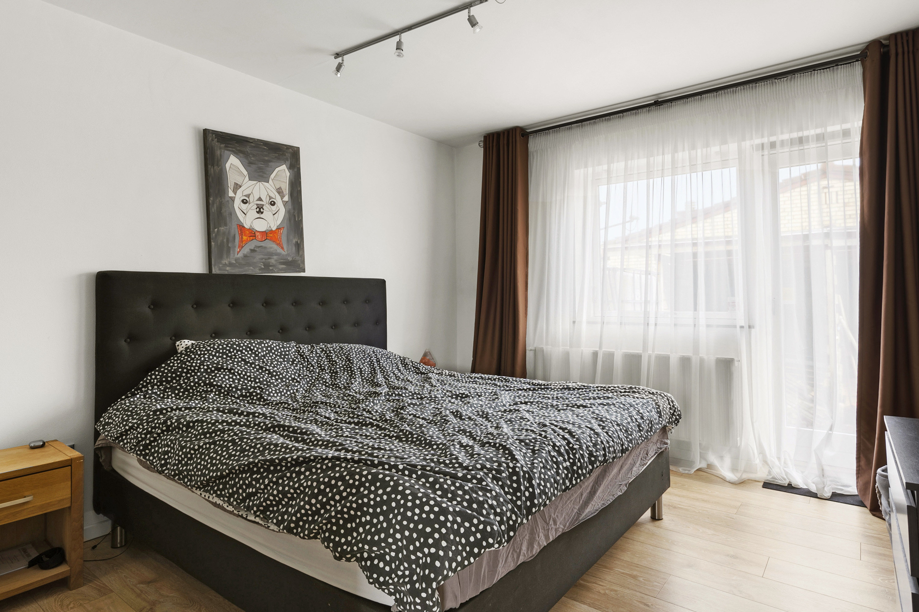 Fremhævet soveværelse billede i fuldskærmstilstand. Billede af Platanalle 11, 8700 Horsens