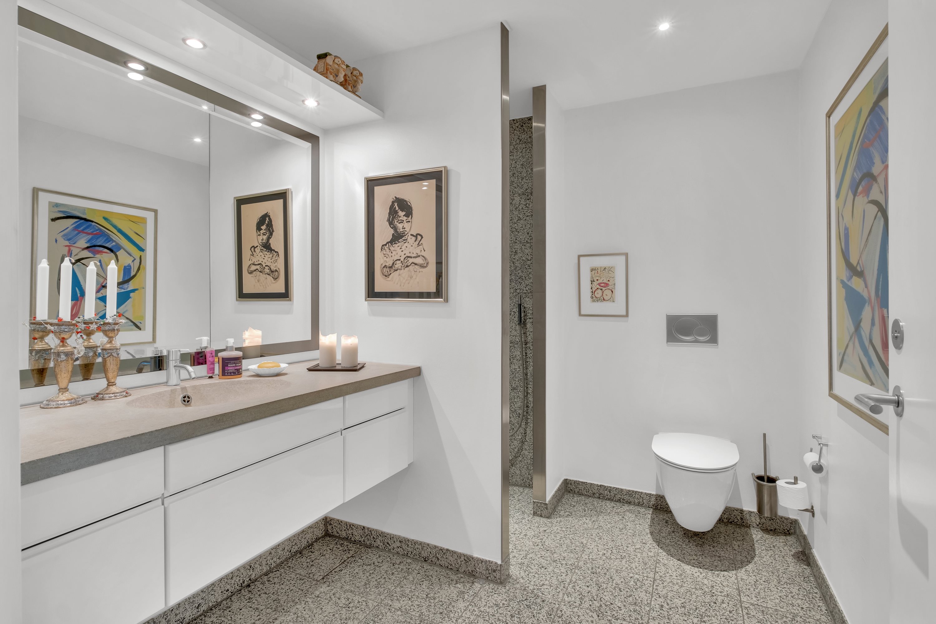 Fremhævet badeværelse billede i fuldskærmstilstand. Billede af Langelinieparken 15, 2. tv., 8000 Aarhus C