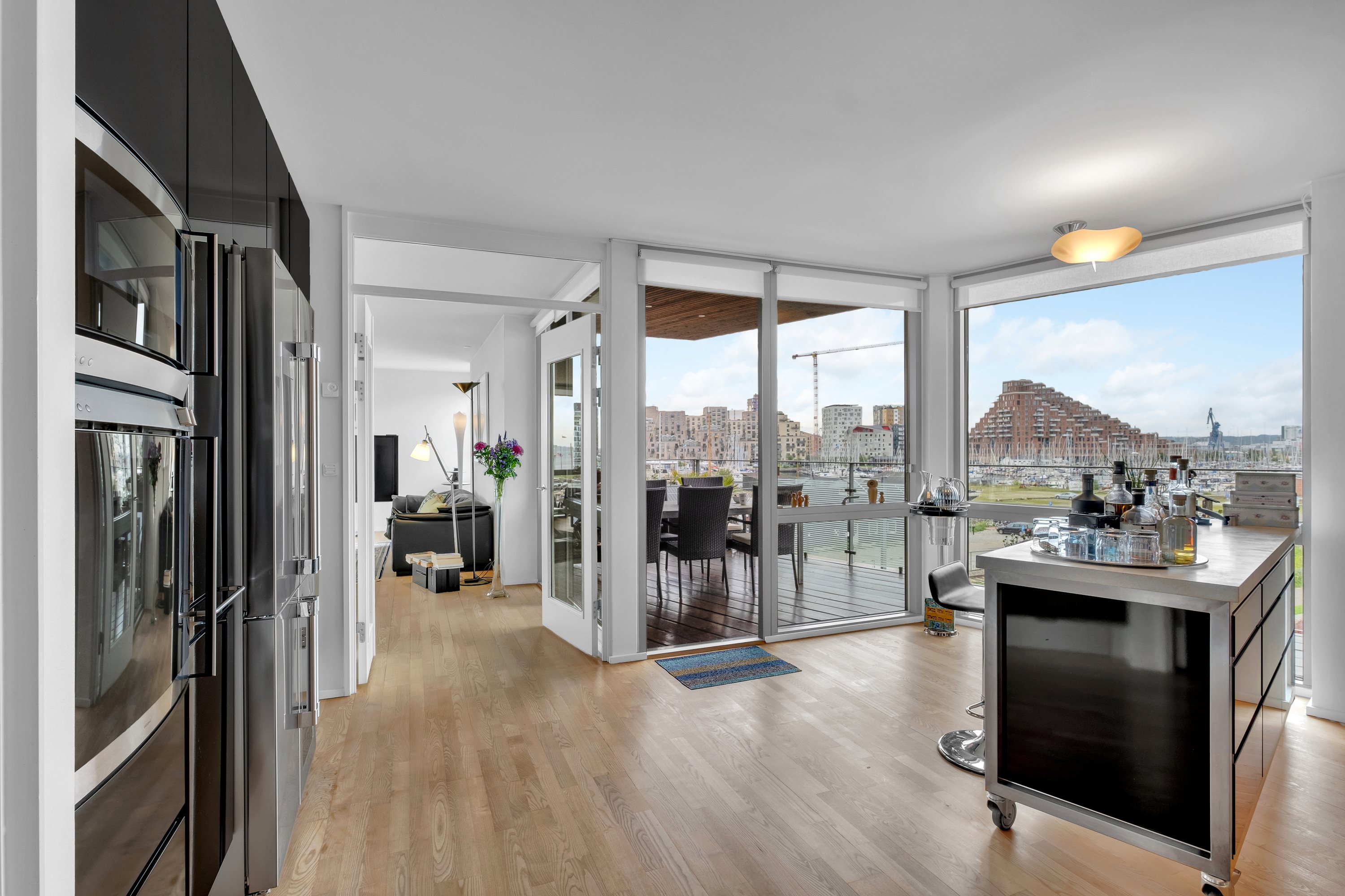 Fremhævet køkken billede i fuldskærmstilstand. Billede af Langelinieparken 15, 2. tv., 8000 Aarhus C