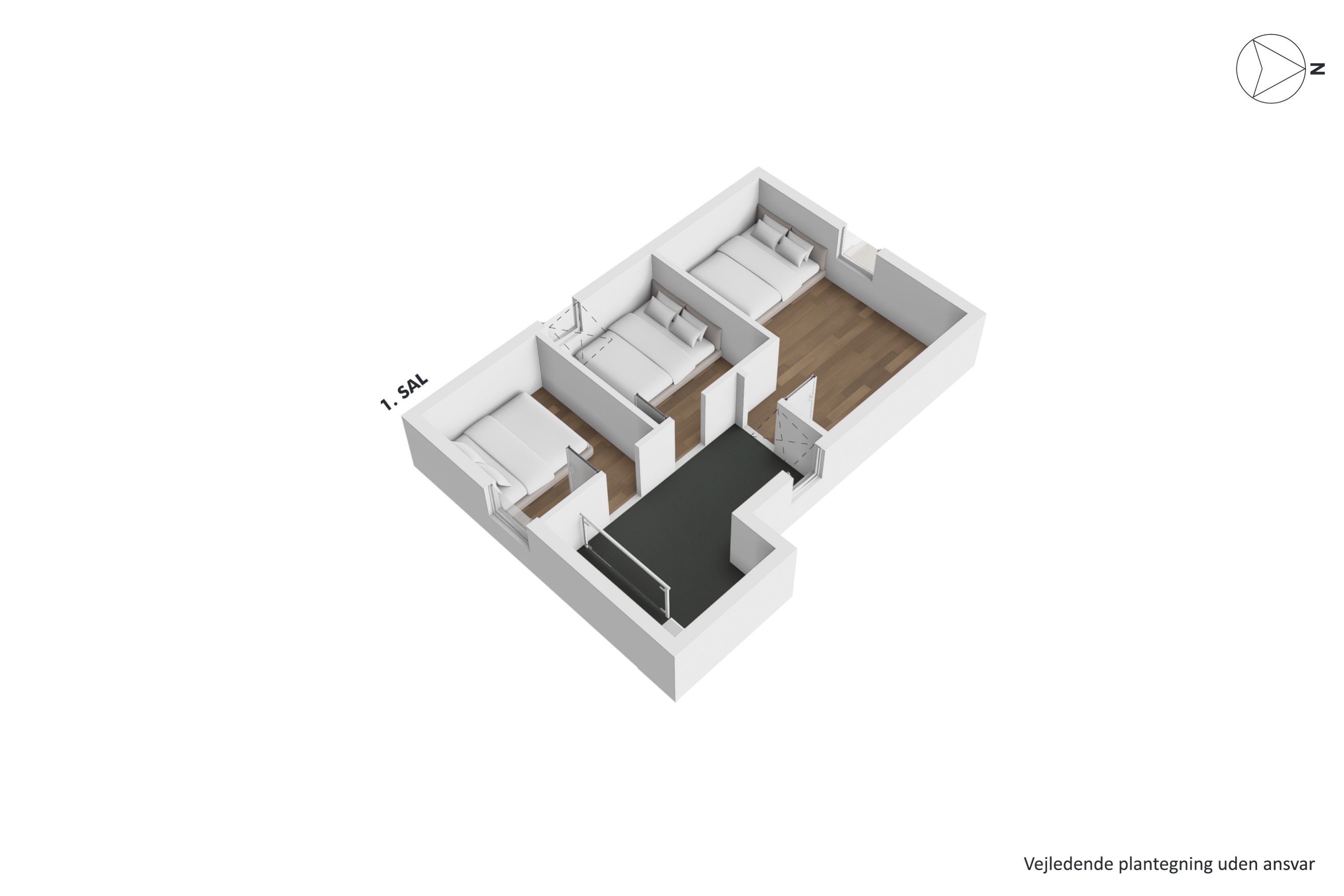 Plantegninger billede af Tinningvej 12, Foldby, 8382 Hinnerup
