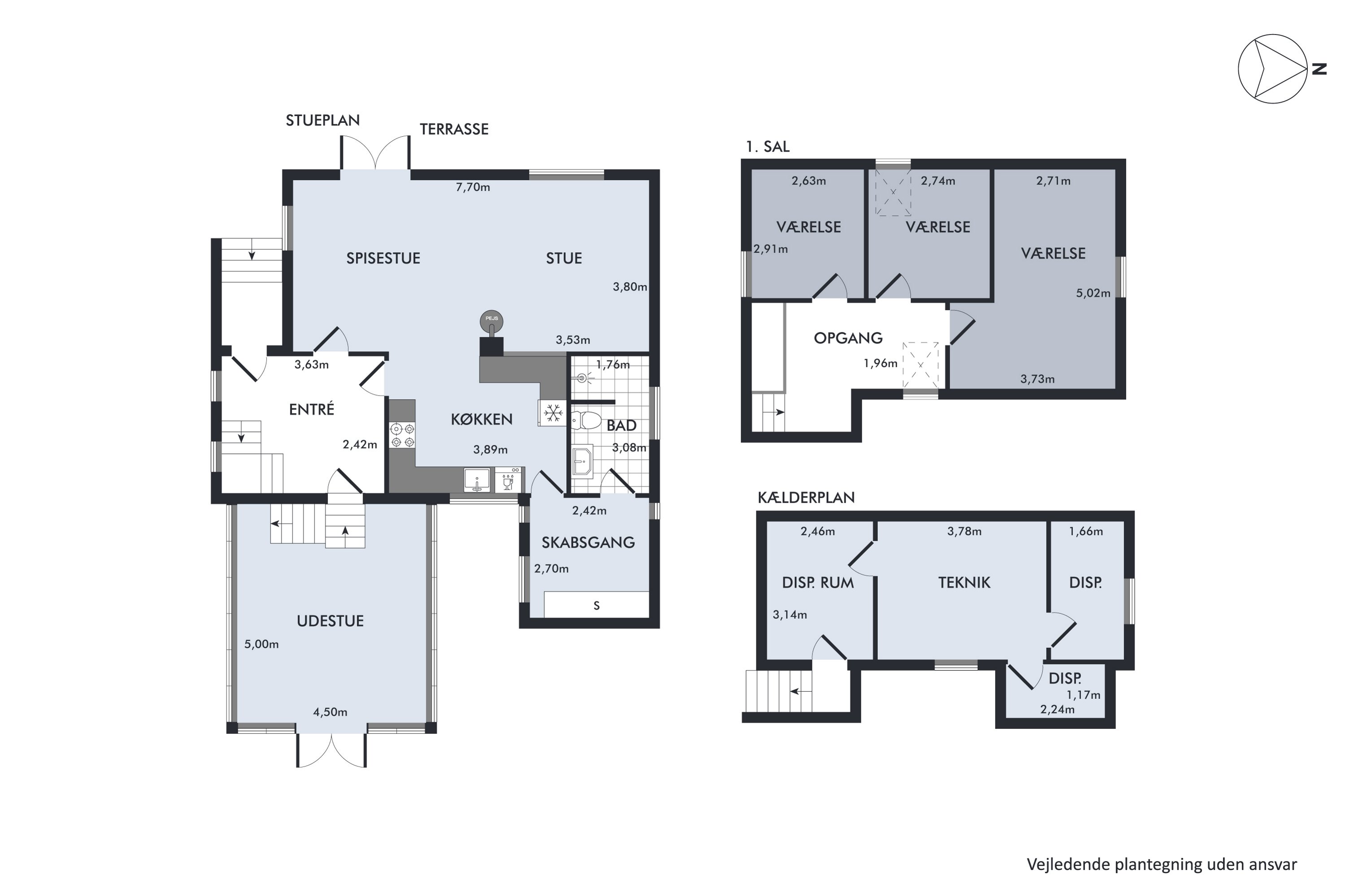 Plantegninger billede af Tinningvej 12, Foldby, 8382 Hinnerup