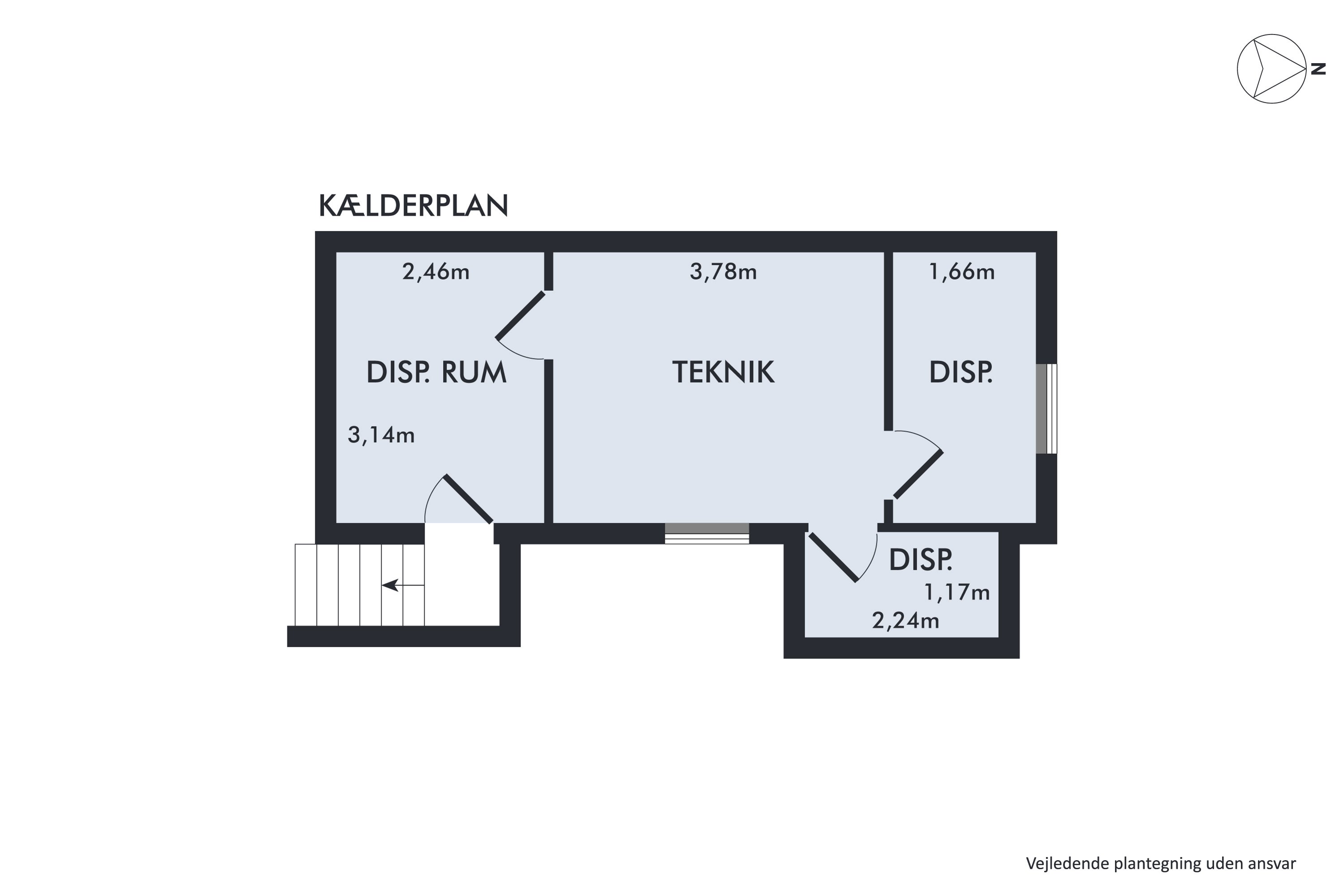Plantegninger billede af Tinningvej 12, Foldby, 8382 Hinnerup