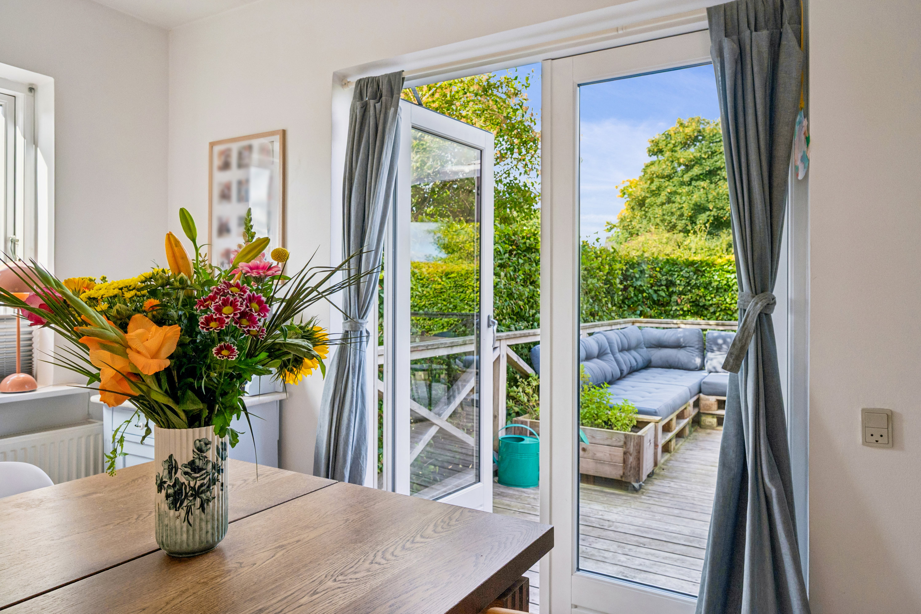 Fremhævet udsigt billede i fuldskærmstilstand. Billede af Tinningvej 12, Foldby, 8382 Hinnerup