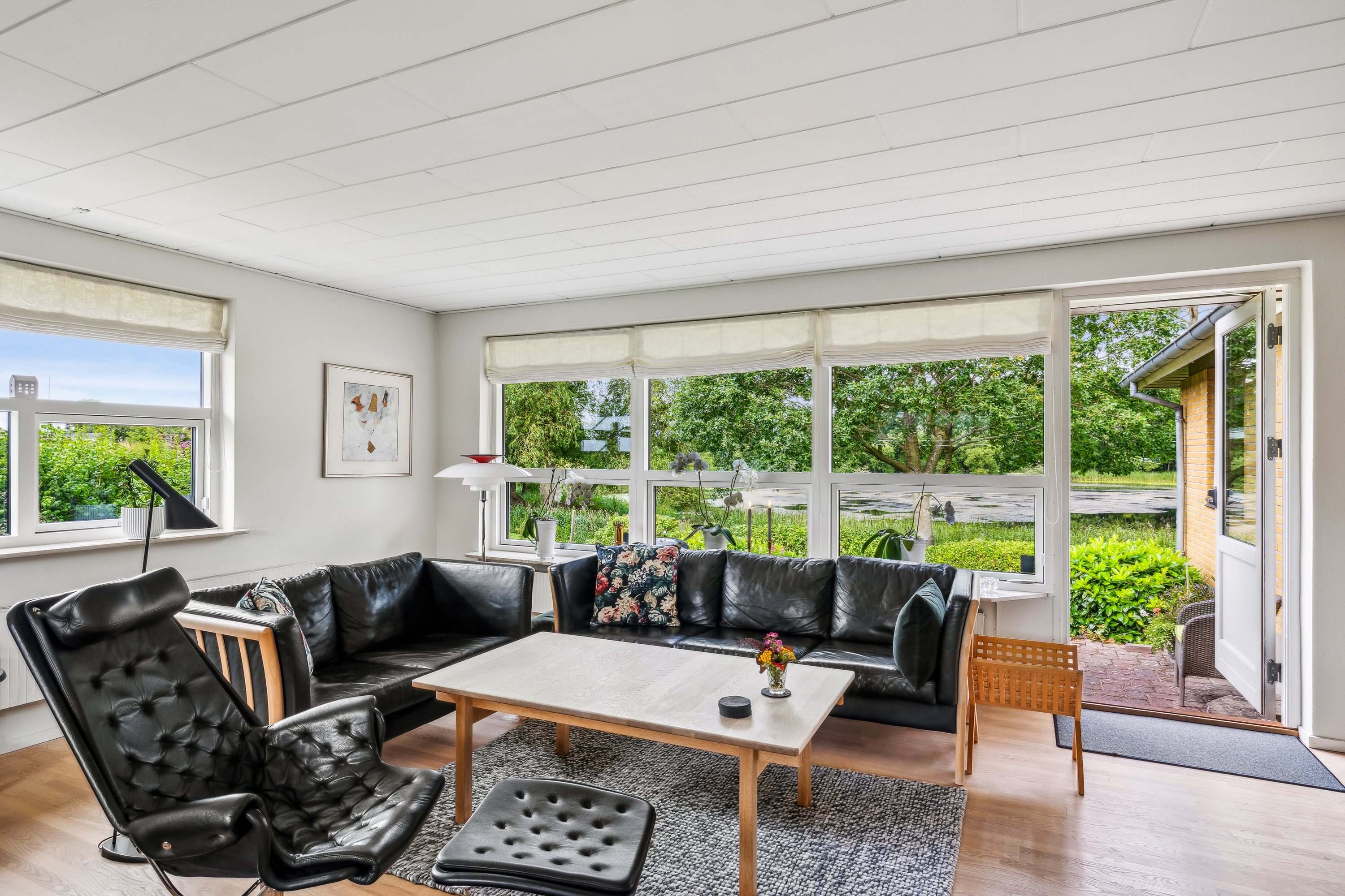 Fremhævet stue  billede i fuldskærmstilstand. Billede af Rørdrumvej 13, 5600 Faaborg