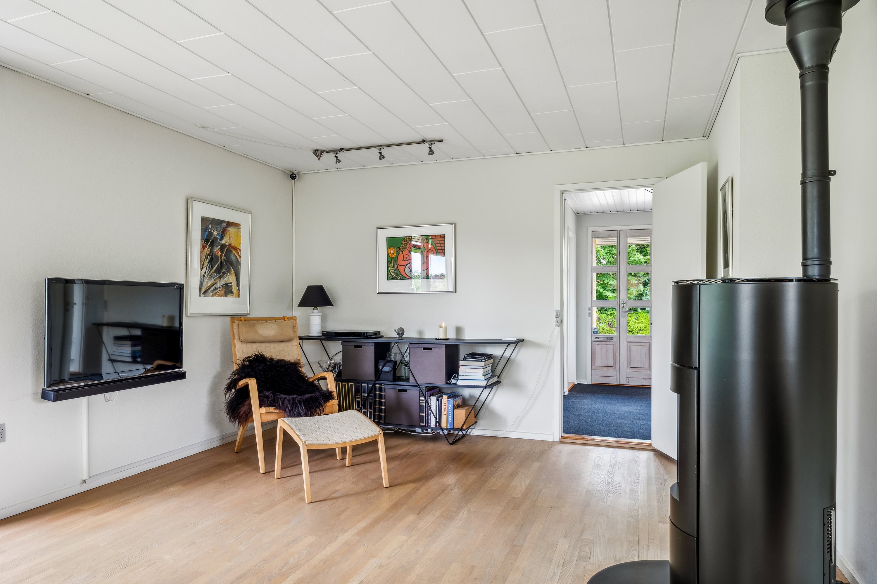 Fremhævet stue  billede i fuldskærmstilstand. Billede af Rørdrumvej 13, 5600 Faaborg