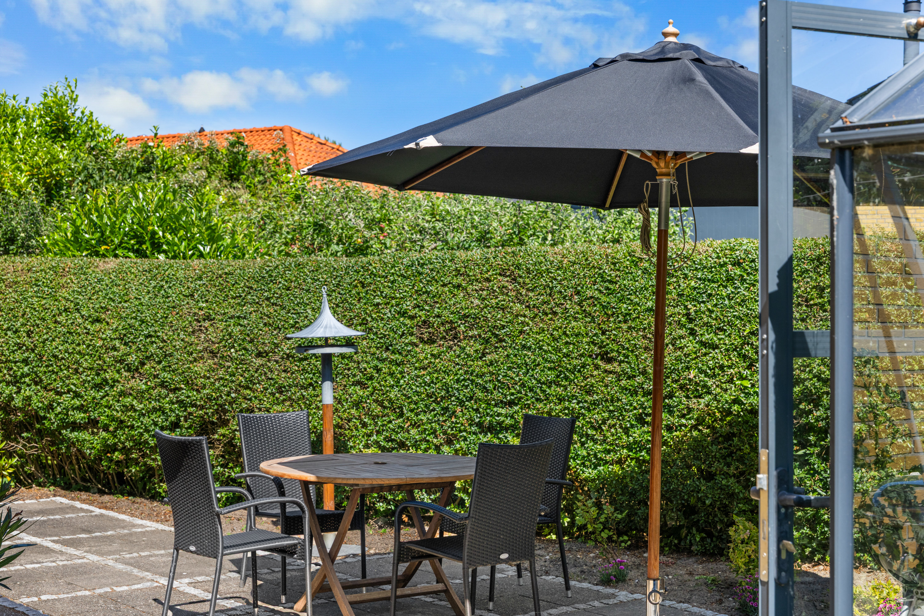 Fremhævet terrasse billede i fuldskærmstilstand. Billede af Rørdrumvej 13, 5600 Faaborg