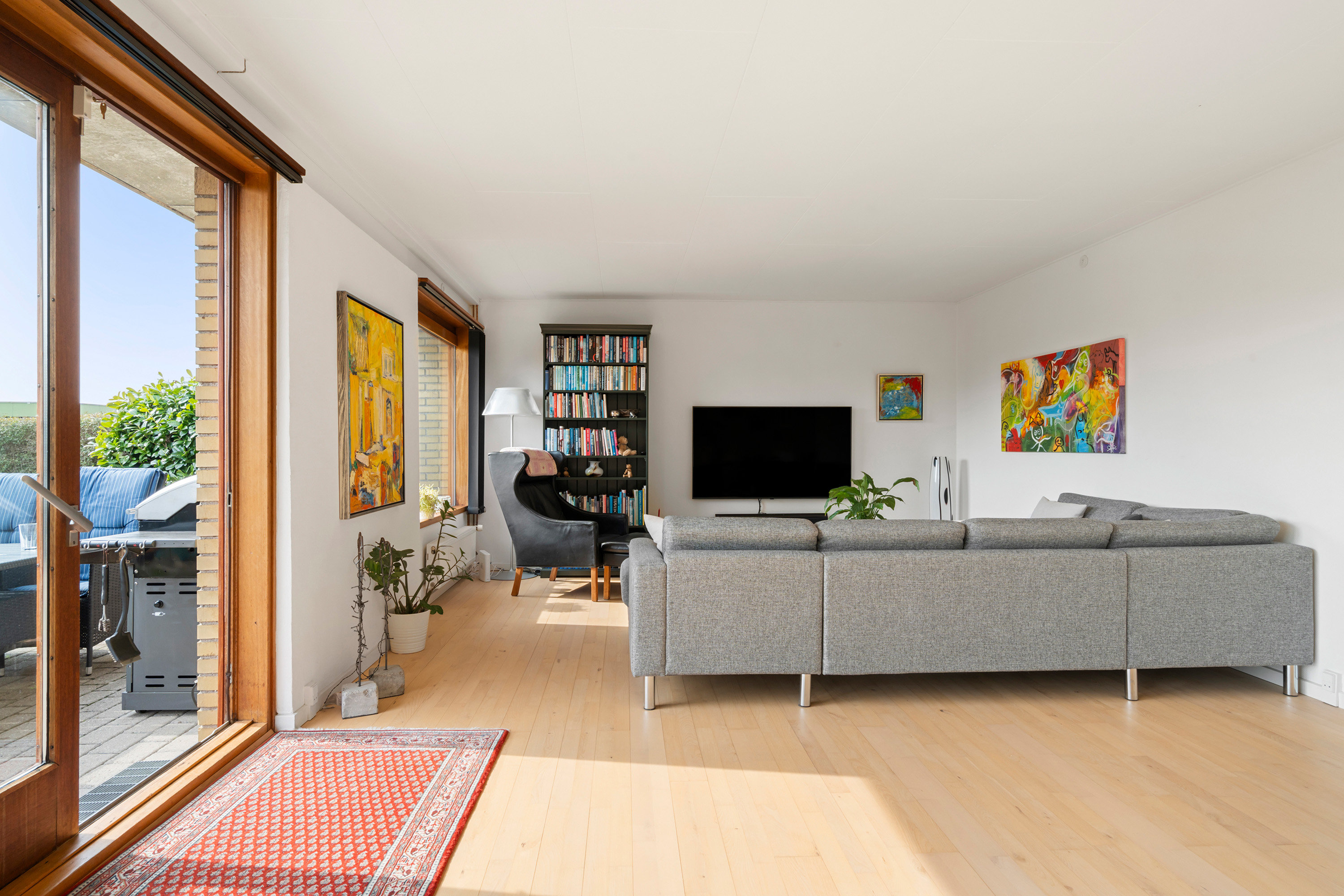 Fremhævet stue billede i fuldskærmstilstand. Billede af Hyrdeengen 109, 2625 Vallensbæk