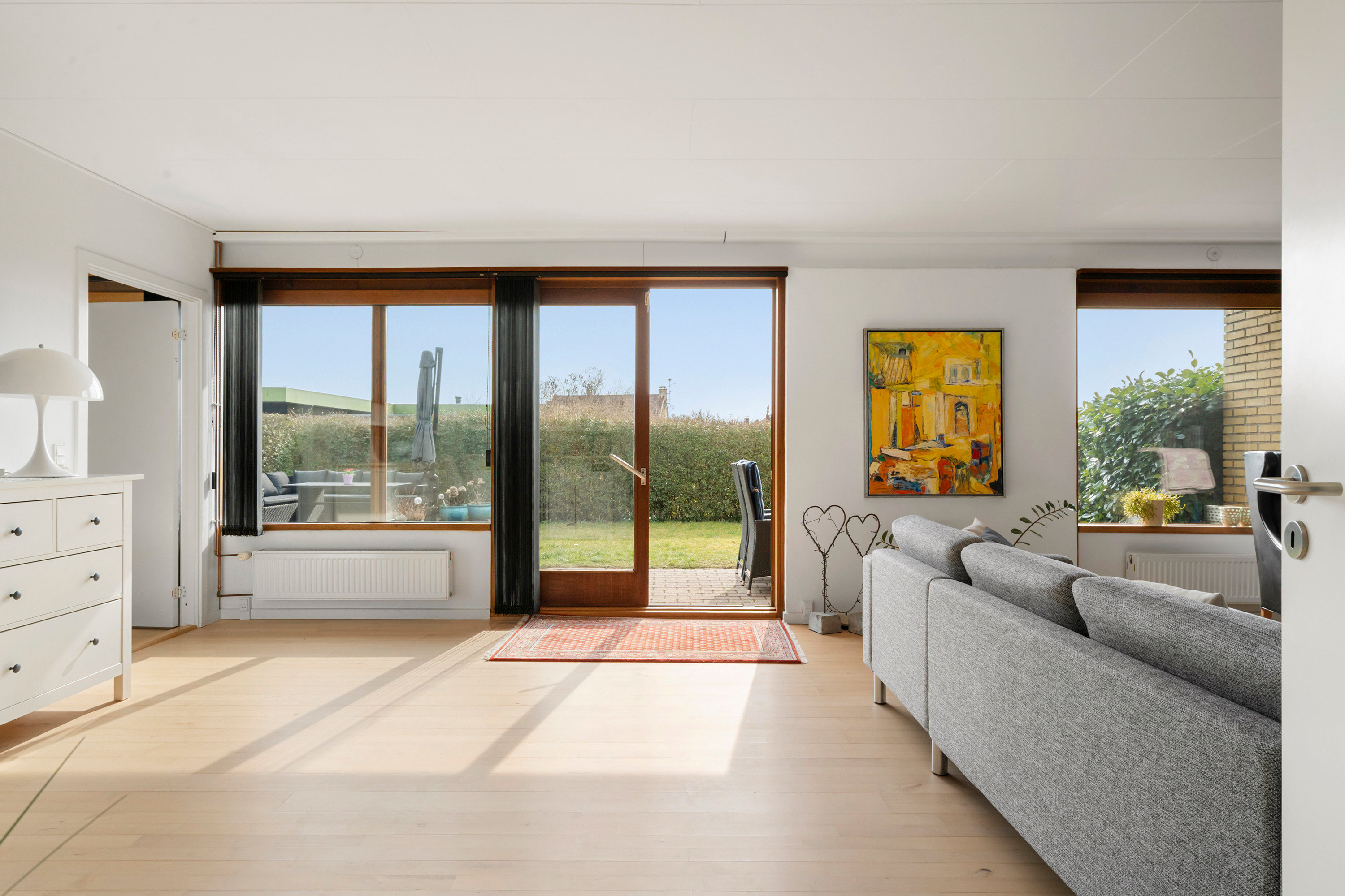 Fremhævet stue billede i fuldskærmstilstand. Billede af Hyrdeengen 109, 2625 Vallensbæk