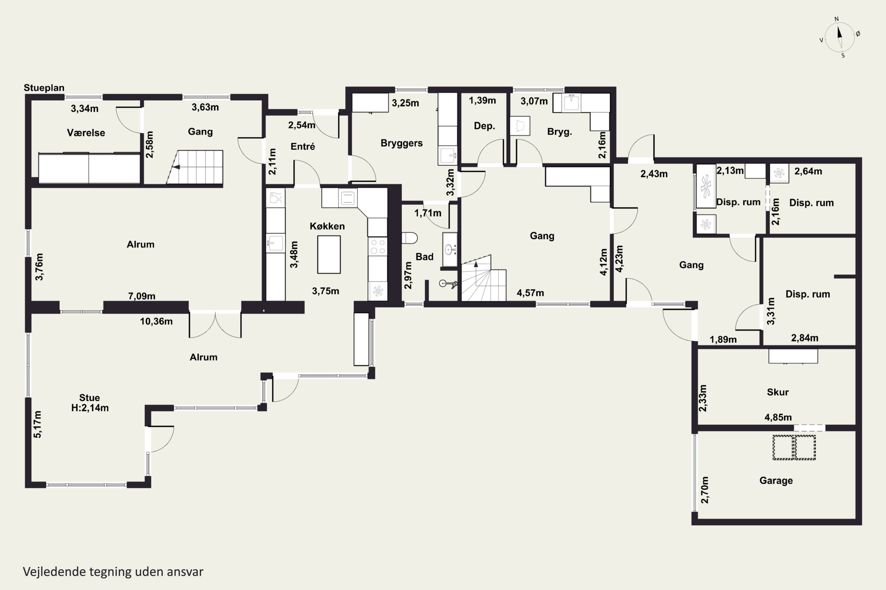 Plantegninger billede af Kilsgårdvej 12, Kjelstrup, 7700 Thisted