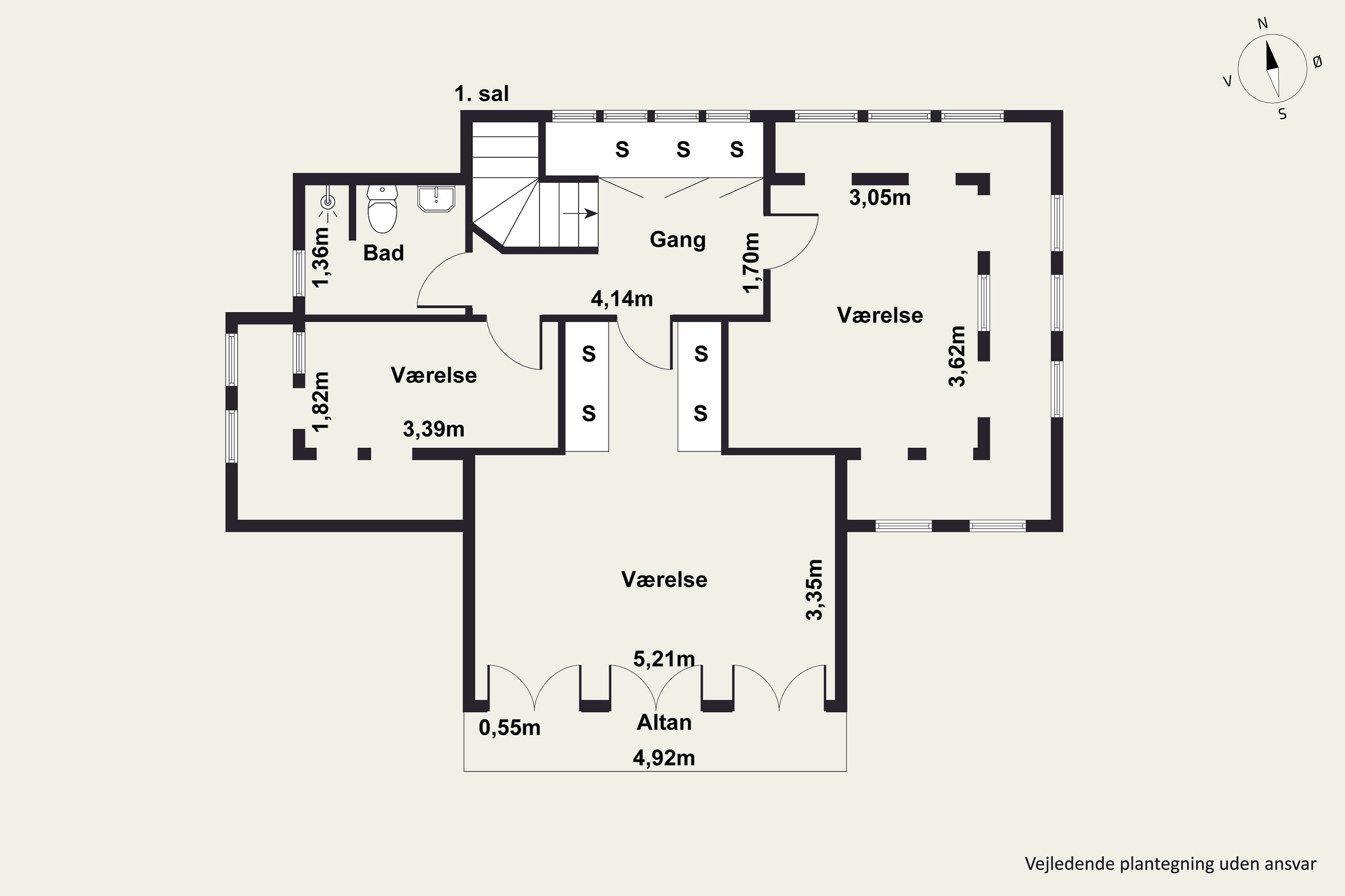 Plantegninger billede af Bogenæsvej 3, 2700 Brønshøj