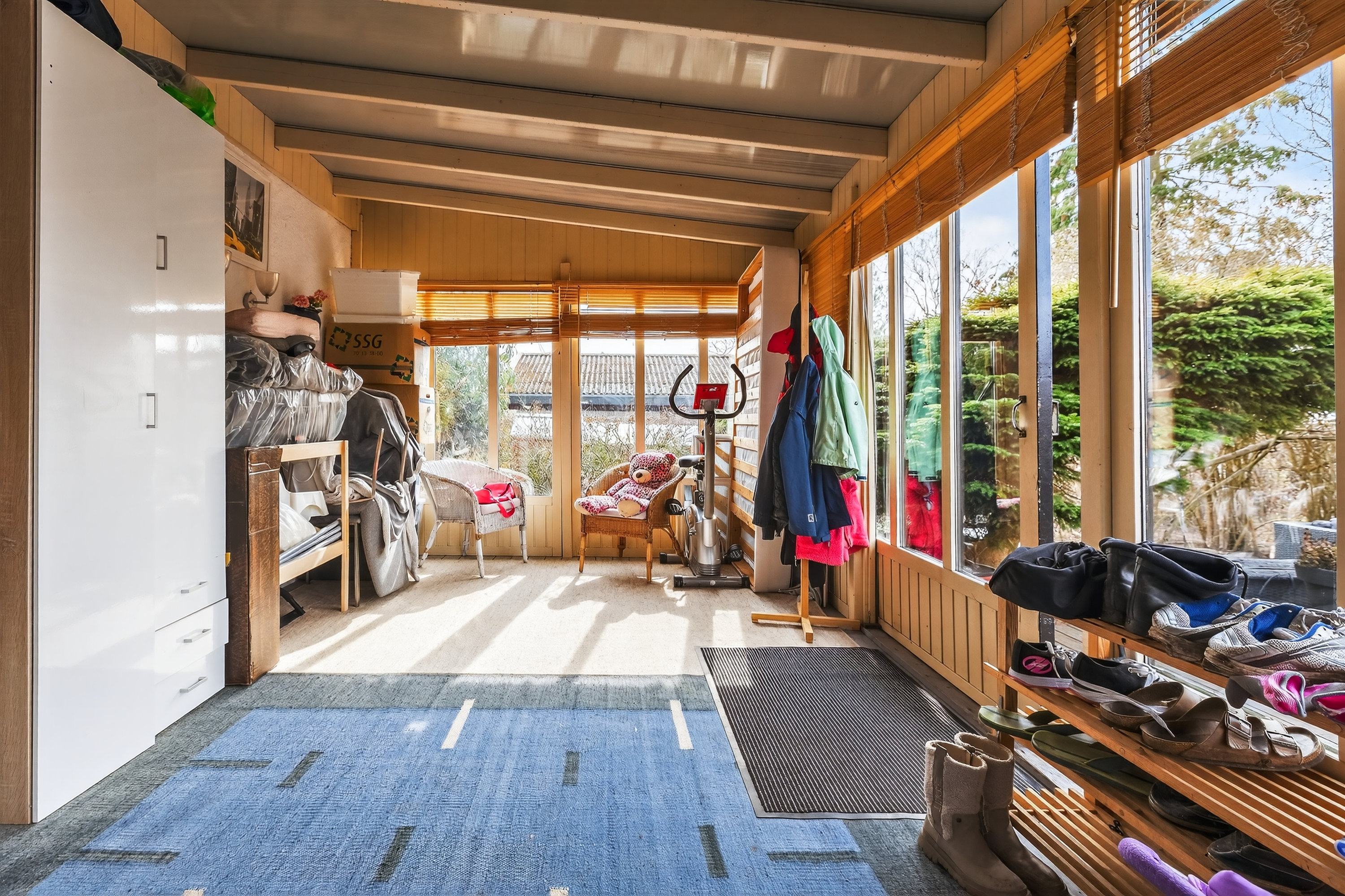 Fremhævet udestue billede i fuldskærmstilstand. Billede af Hold-An Vej 140, 2750 Ballerup