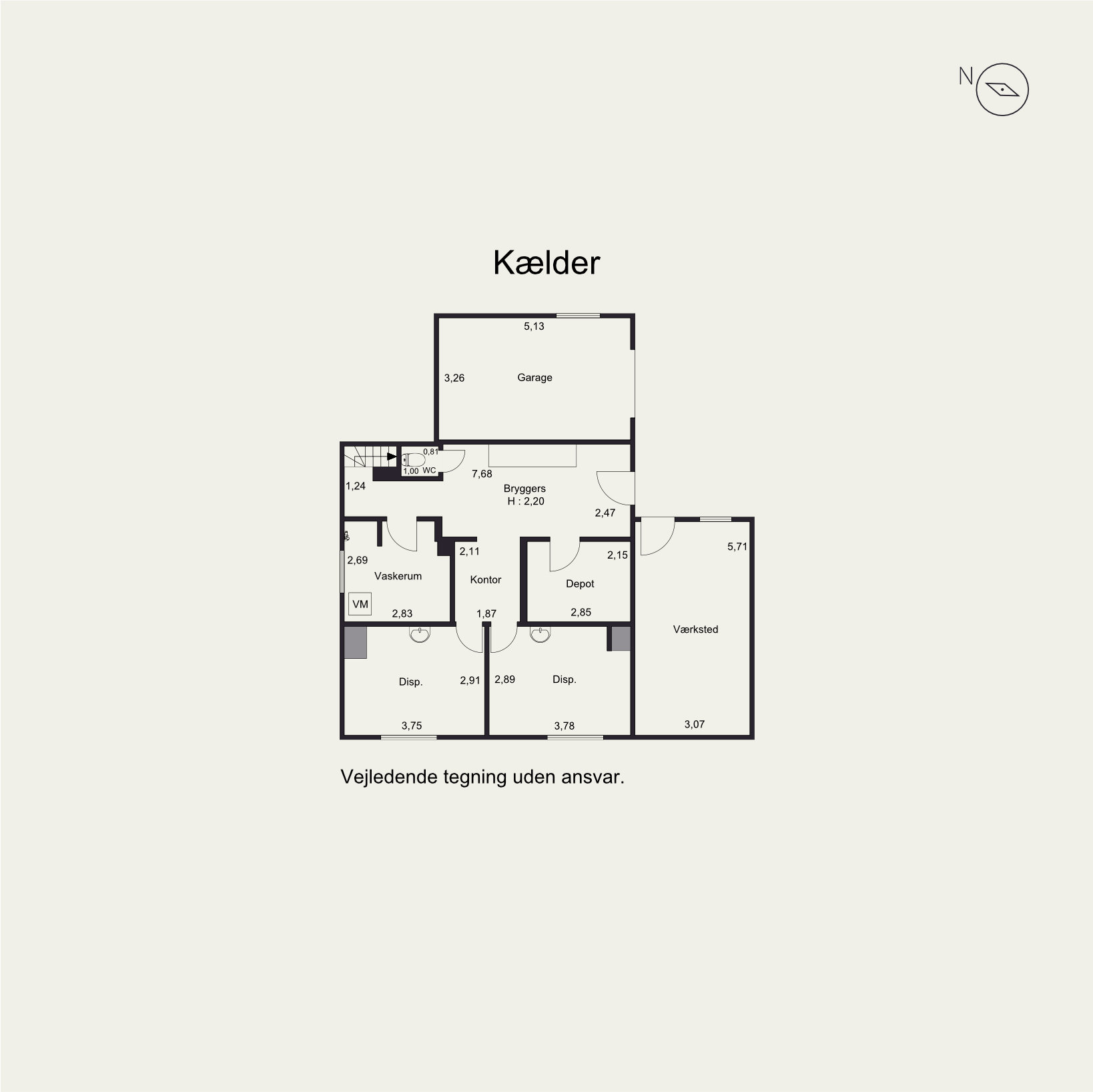 Plantegninger billede af Stængervej 32, 8700 Horsens