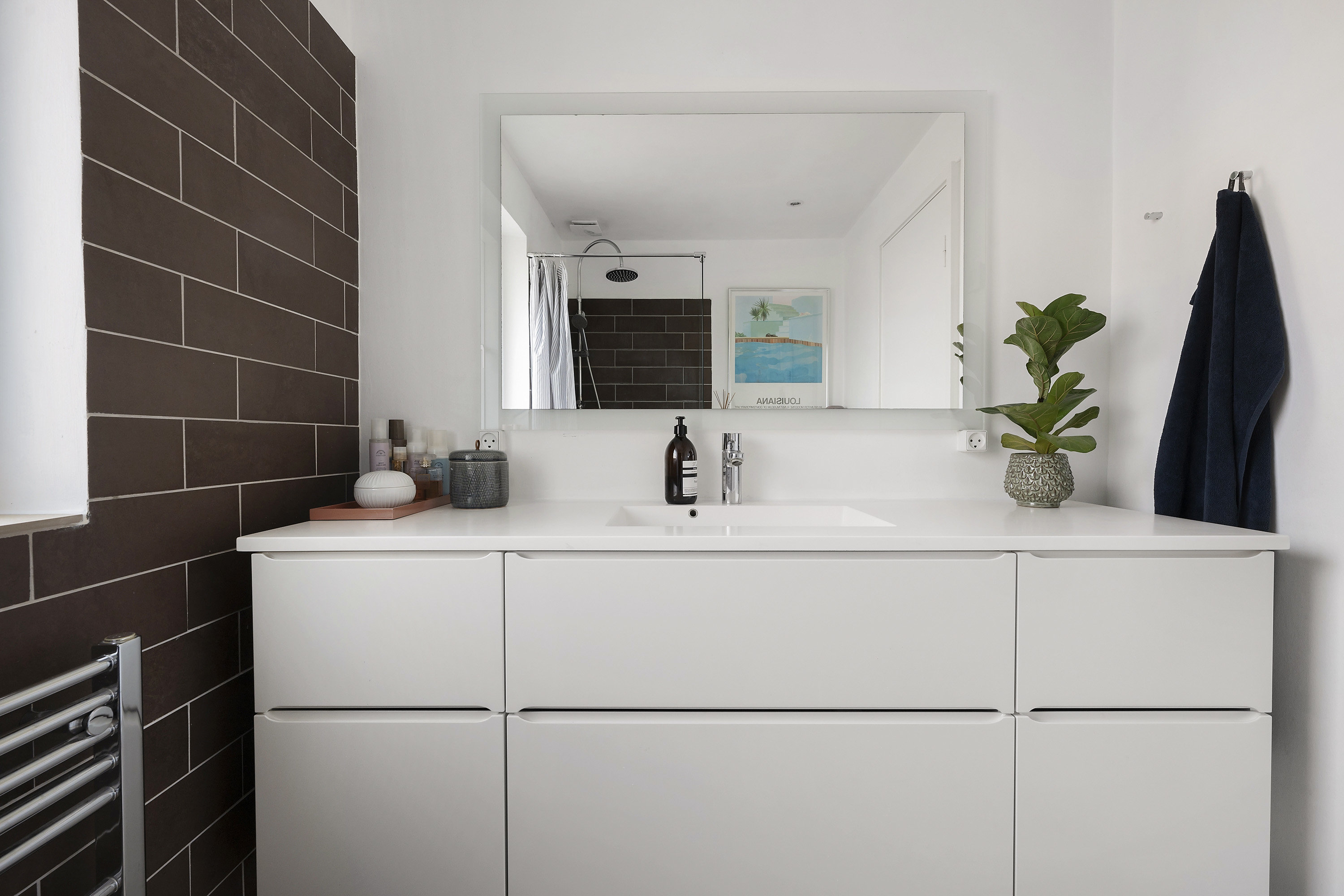 Fremhævet badeværelse billede i fuldskærmstilstand. Billede af Gedevasevej 20, 3520 Farum