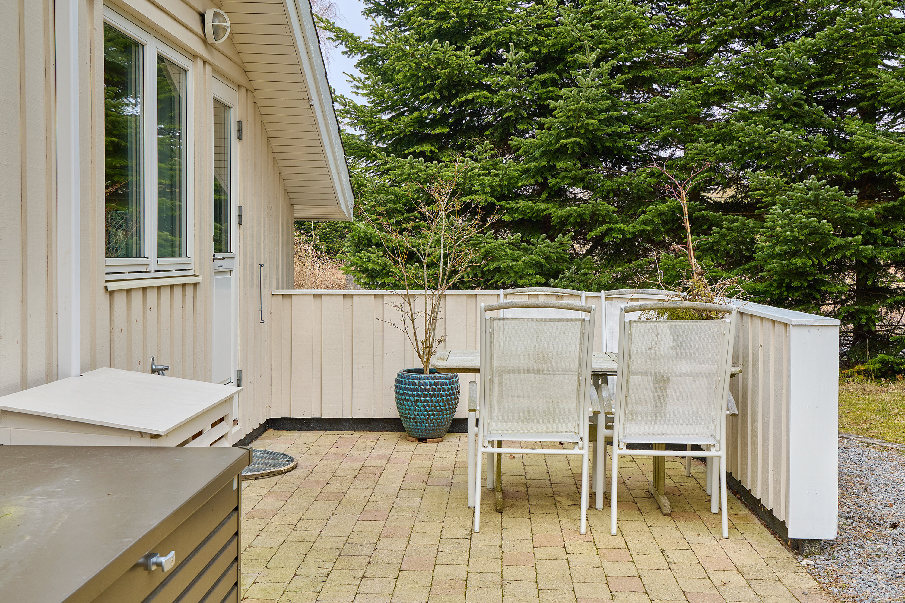 Fremhævet terrasse billede i fuldskærmstilstand. Billede af Steenleng-Åsen 2, Rågeleje, 3210 Vejby