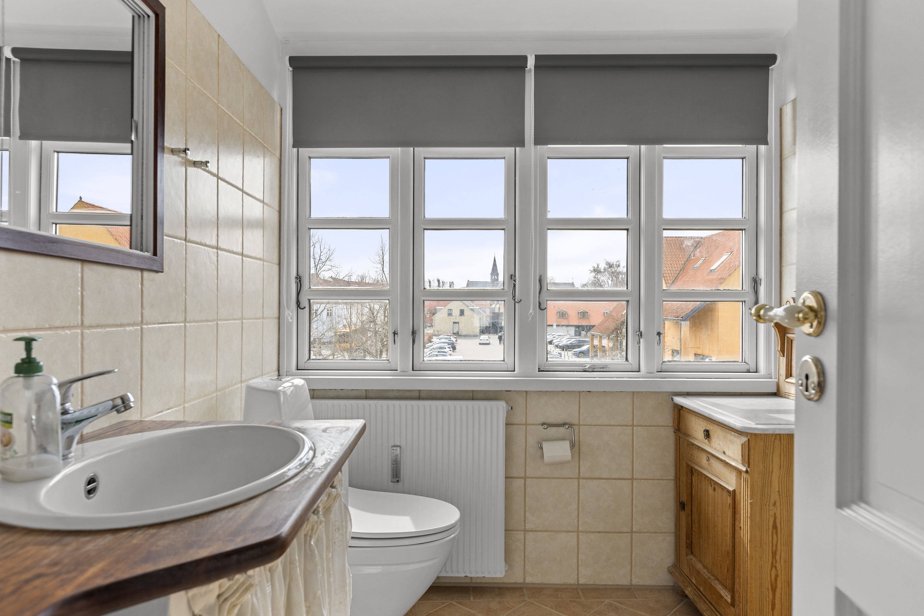 Fremhævet badeværelse billede i fuldskærmstilstand. Billede af Østergade 12, 4180 Sorø