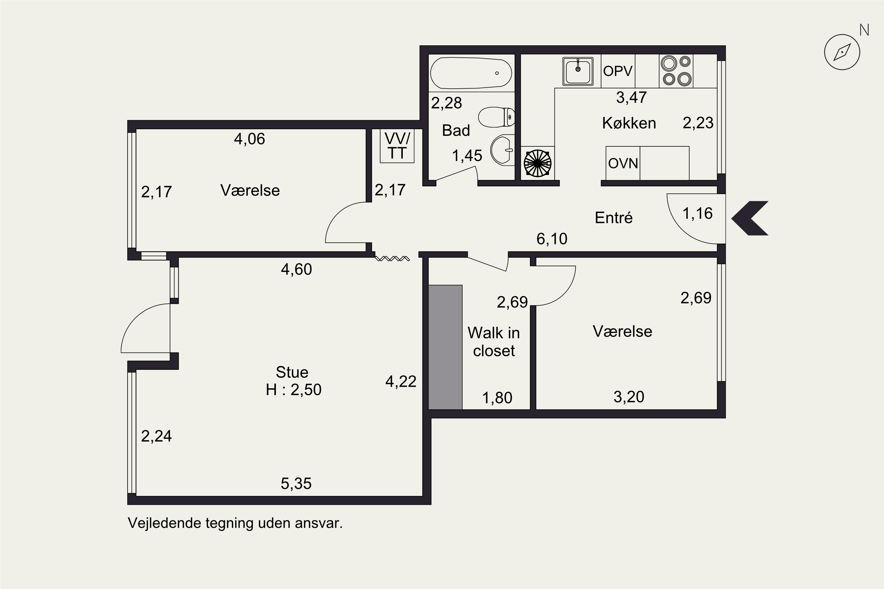 Fremhævet  billede i fuldskærmstilstand. Billede af Ryttergårdsvej 20, st.. 3., 3520 Farum