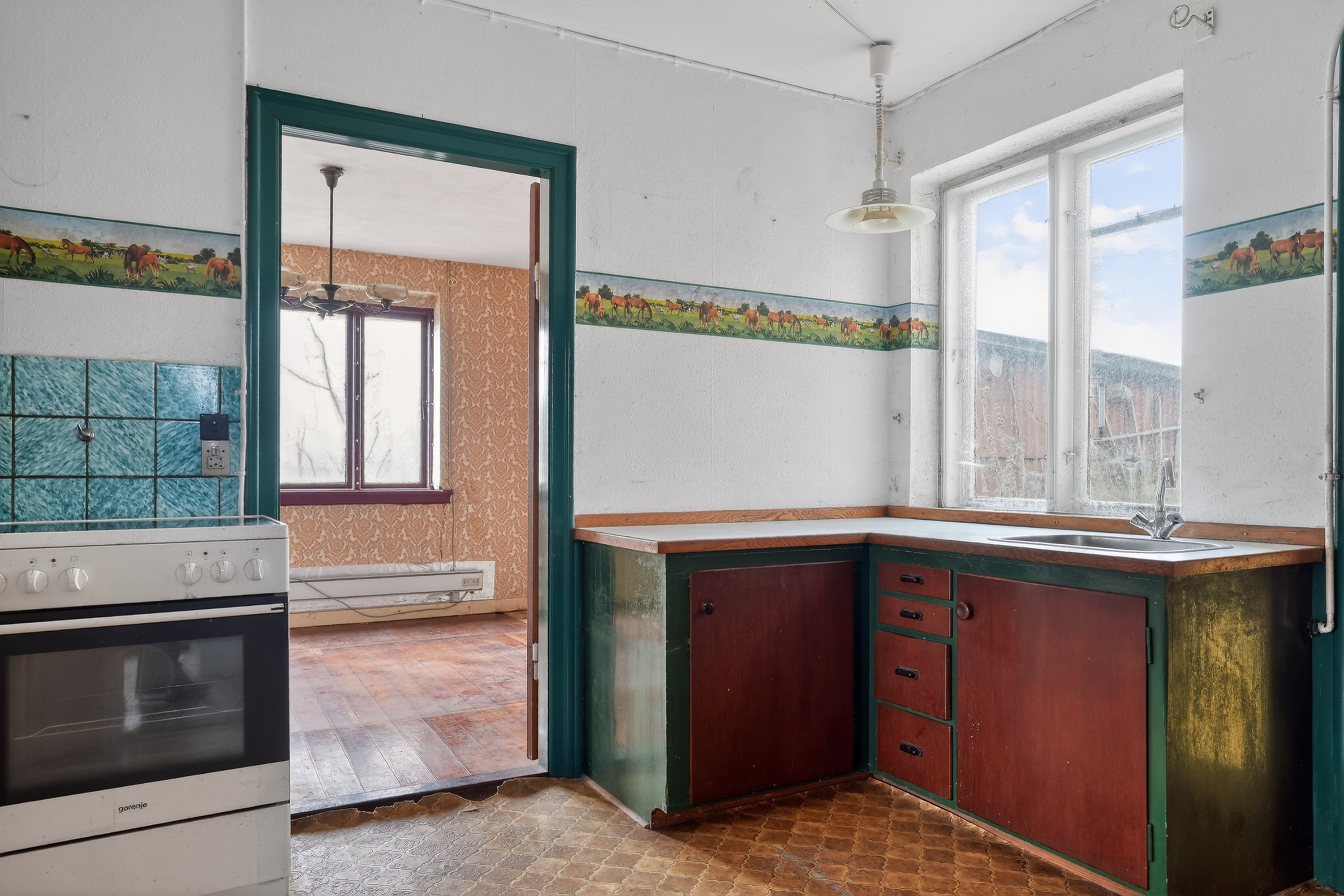 Fremhævet køkken billede i fuldskærmstilstand. Billede af Asmindrupvej 94, 4390 Vipperød