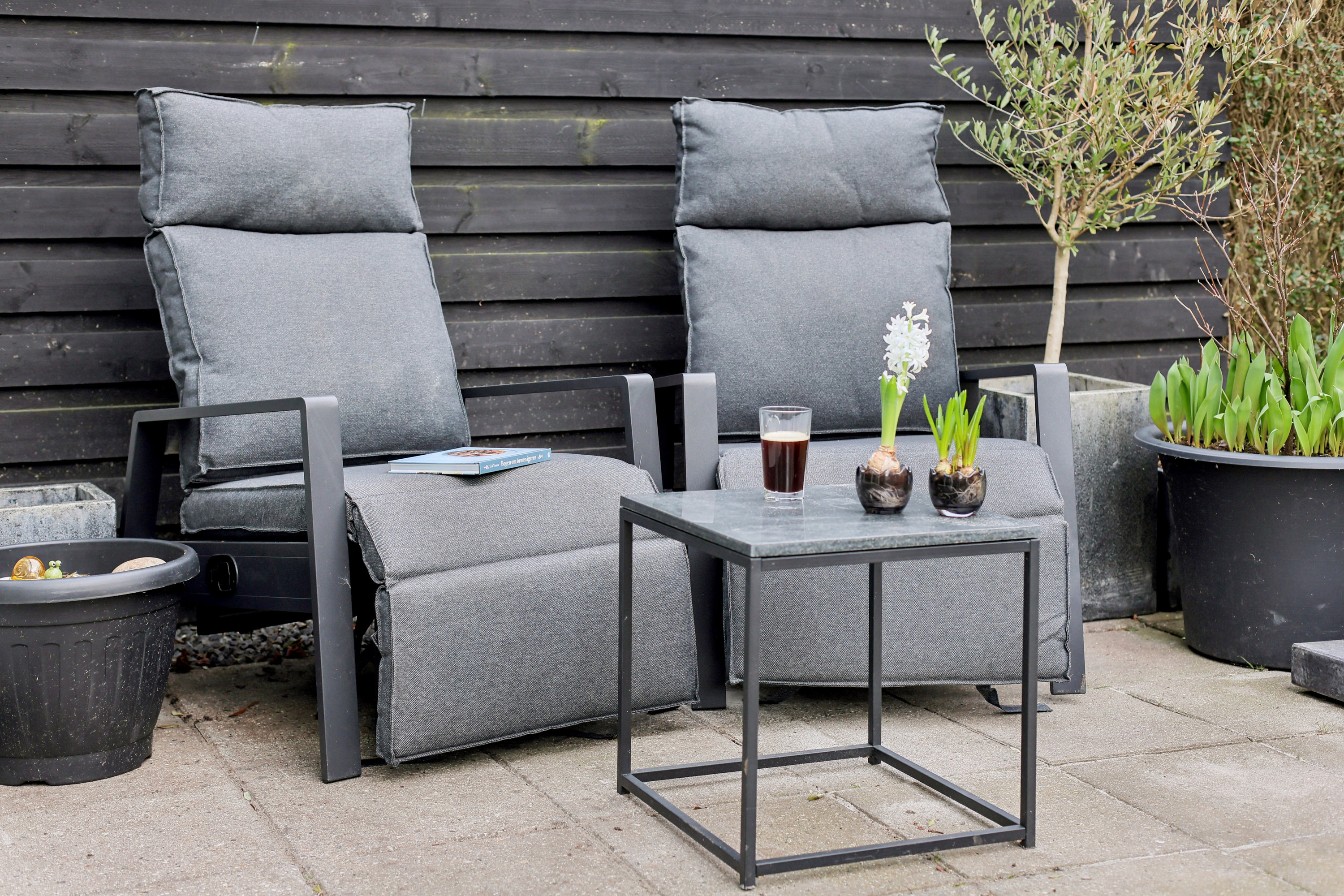 Fremhævet terrasse billede i fuldskærmstilstand. Billede af Lindehegnet 34, 2670 Greve