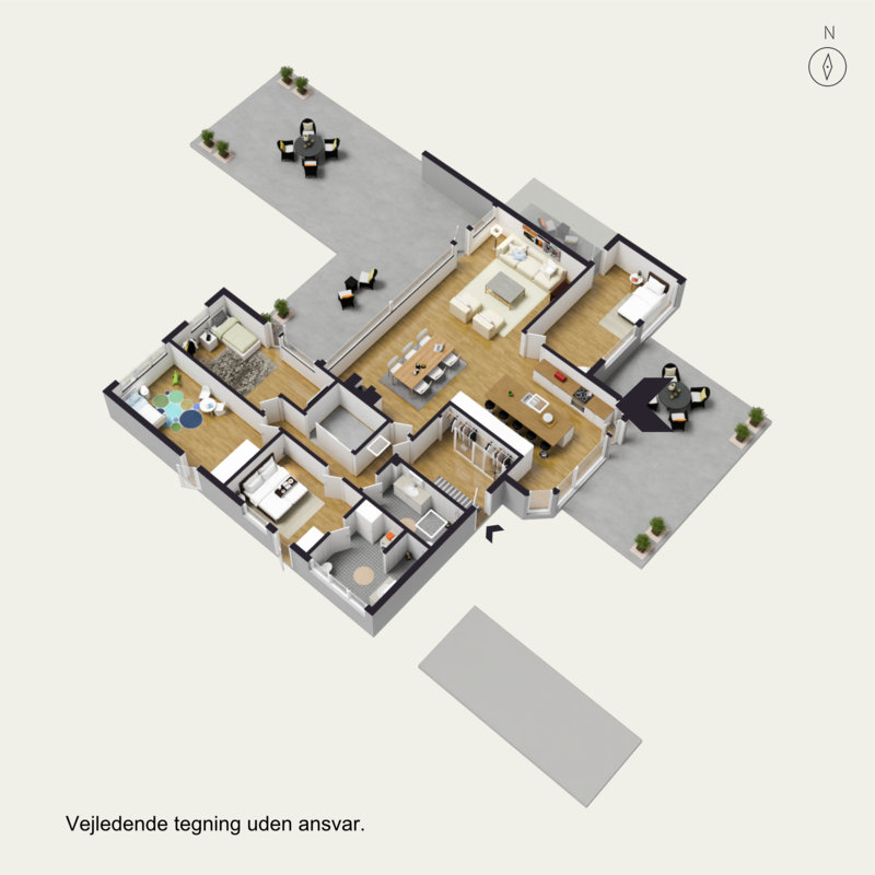 Plantegninger billede af Rolighedsvej 8, 6600 Vejen