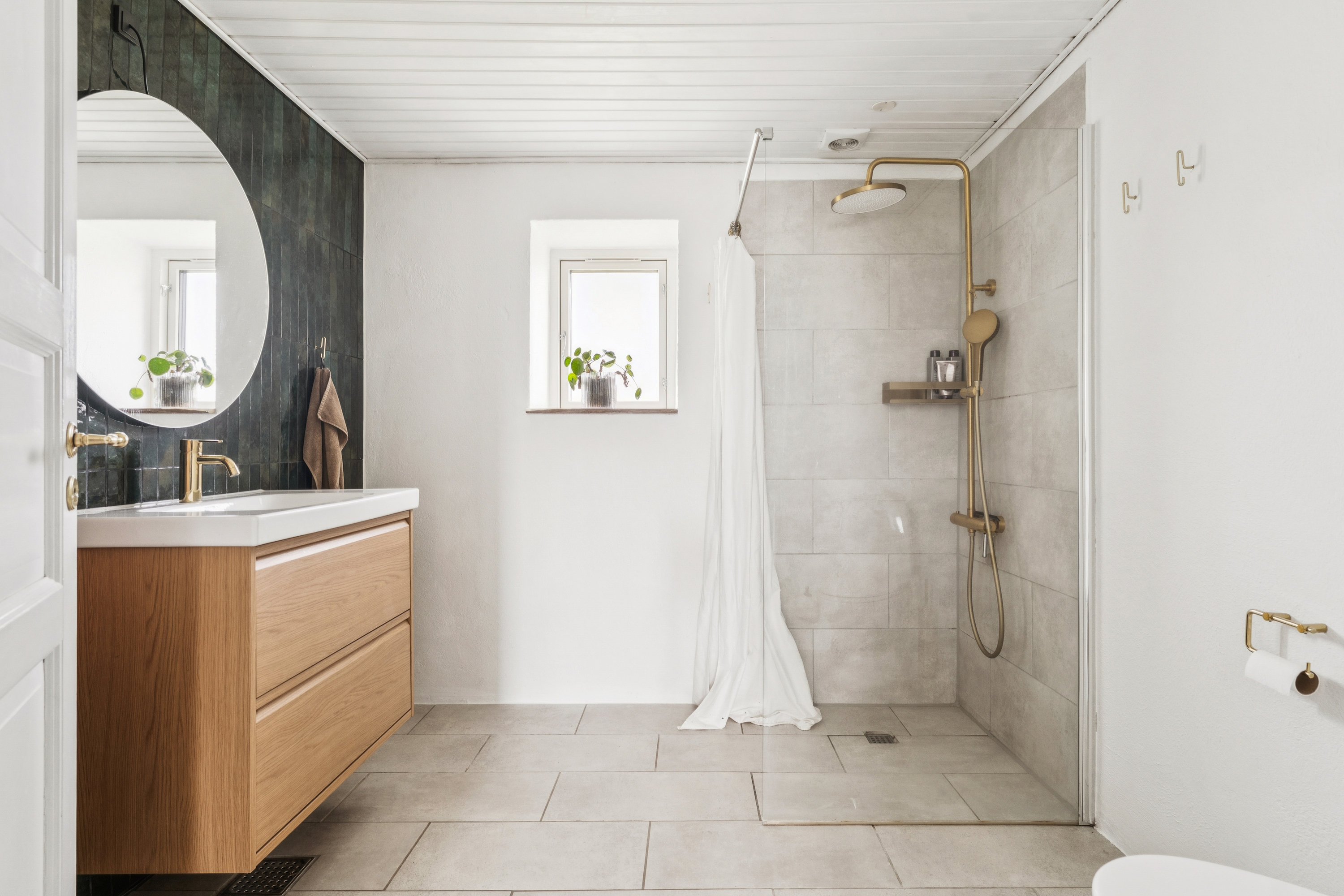 Fremhævet badeværelse billede i fuldskærmstilstand. Billede af Nedre Vej 50, Albæk, 8930 Randers NØ